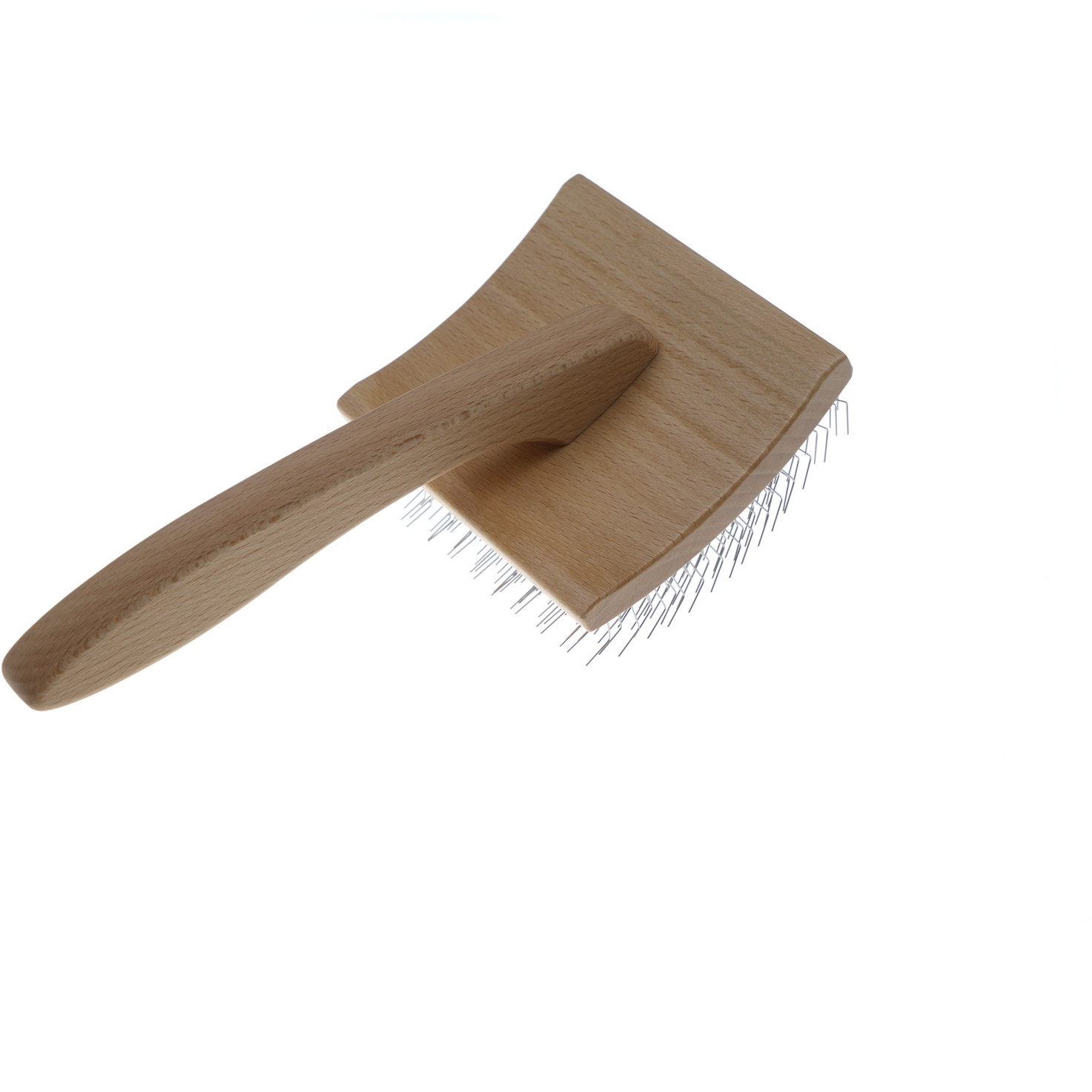 Hundebürste BRUNO SLICKER groß natur