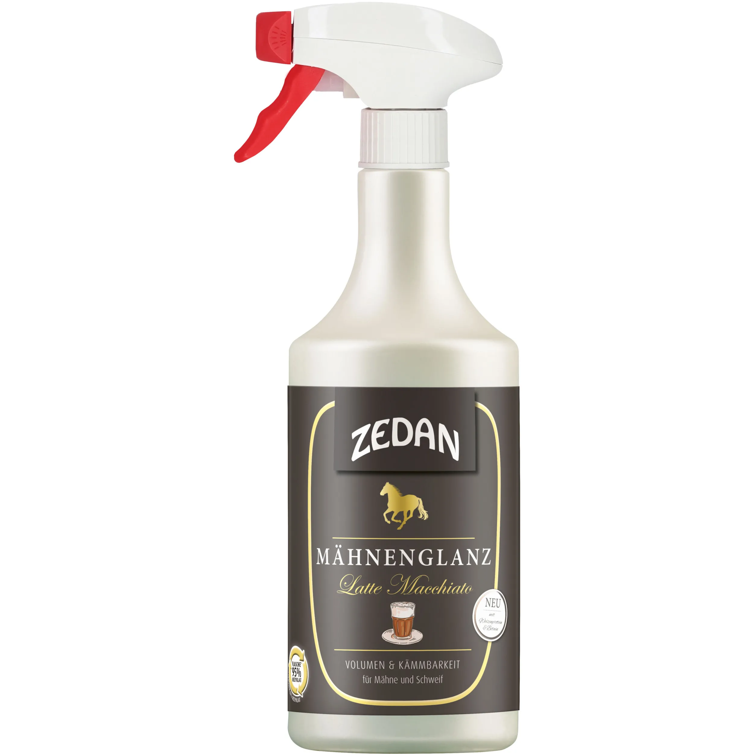 Mähnenglanz Spray Latte Macchiato 750ml