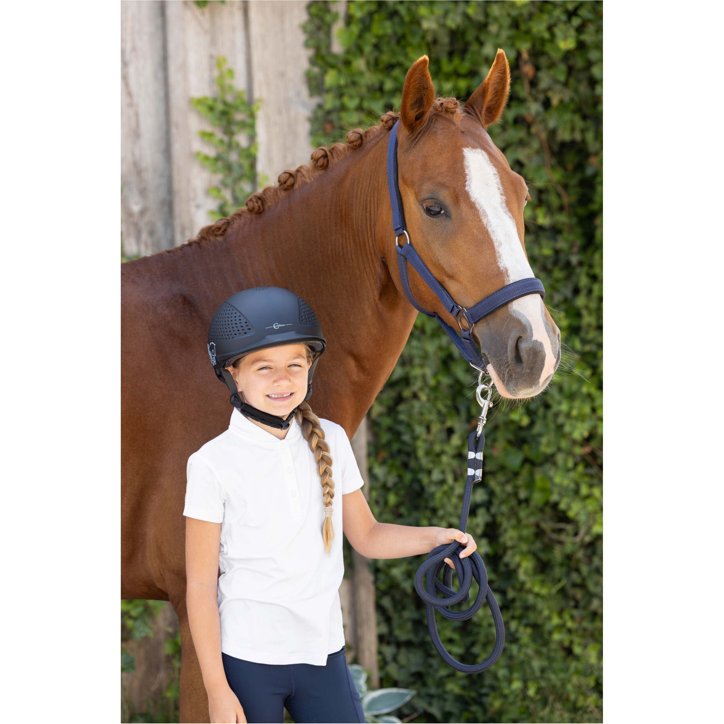 Kinder Reithelm BEAUTY 2.0 schwarz