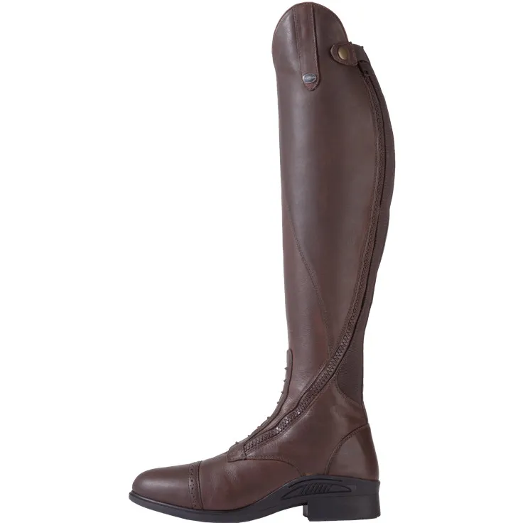 Reitstiefel PROXIMO Echtleder braun
