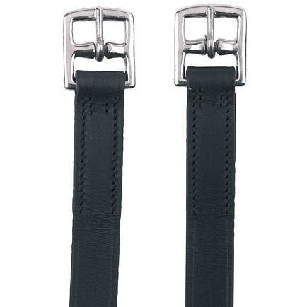Kinder Steigbügelriemen schwarz 25mm/130cm
