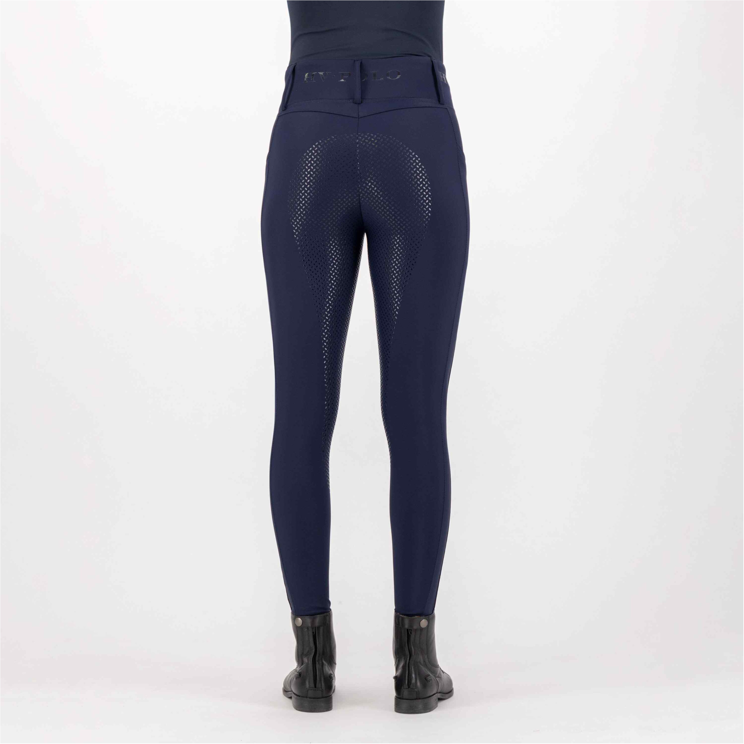 Kinder Reitleggings HVPFavourite FullGrip navy