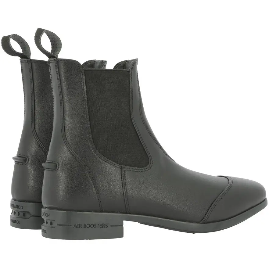 Reitstiefeletten recycelt ZÜRICH mit stoßdämpfender Sohle schwarz