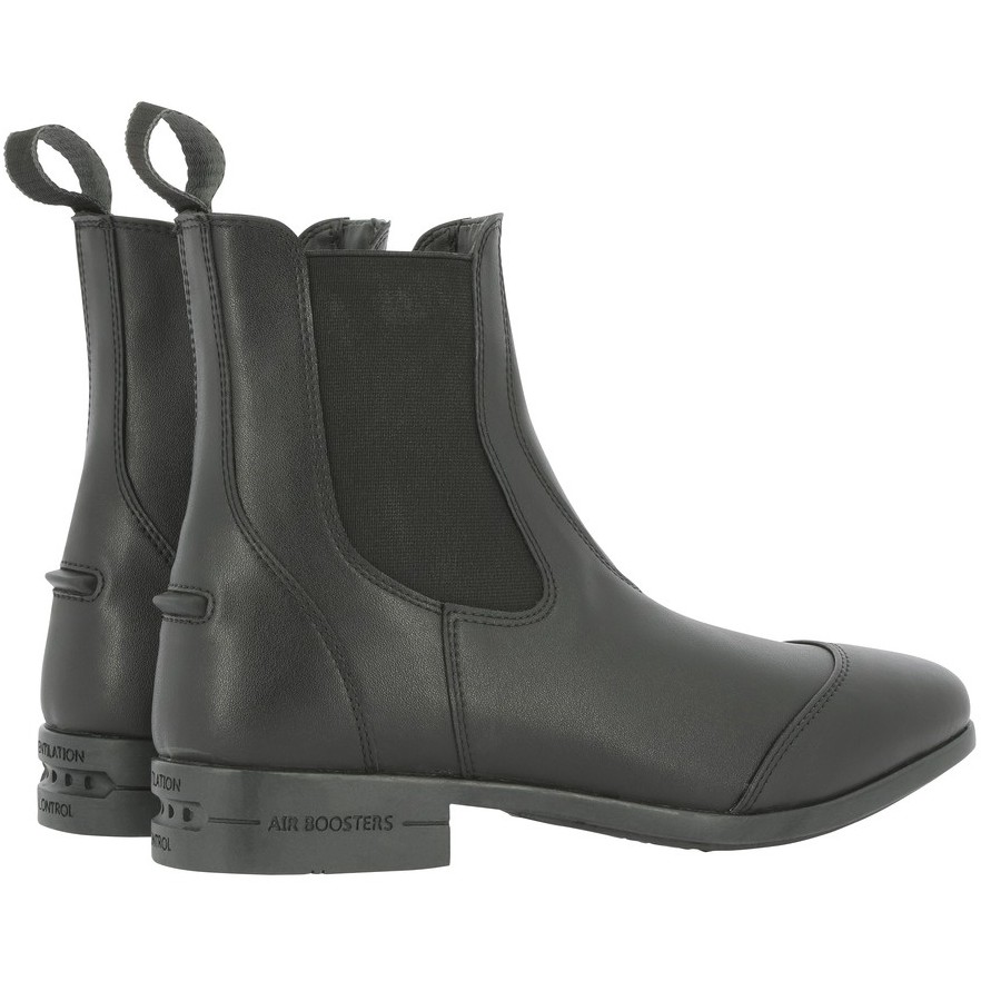 Reitstiefeletten recycelt ZÜRICH mit stoßdämpfender Sohle schwarz