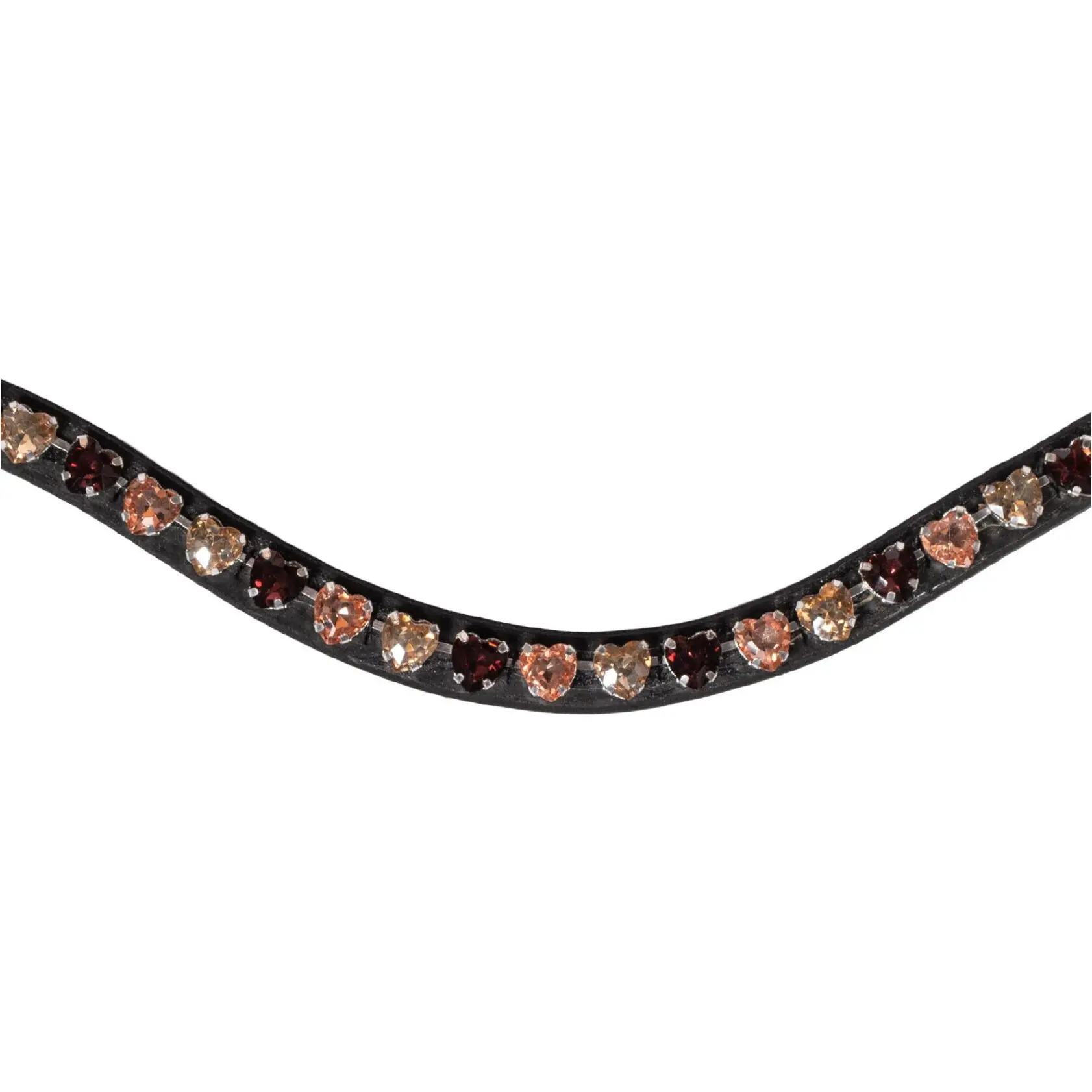 Stirnband AMOUR schwarz/braun/taupe/champagner
