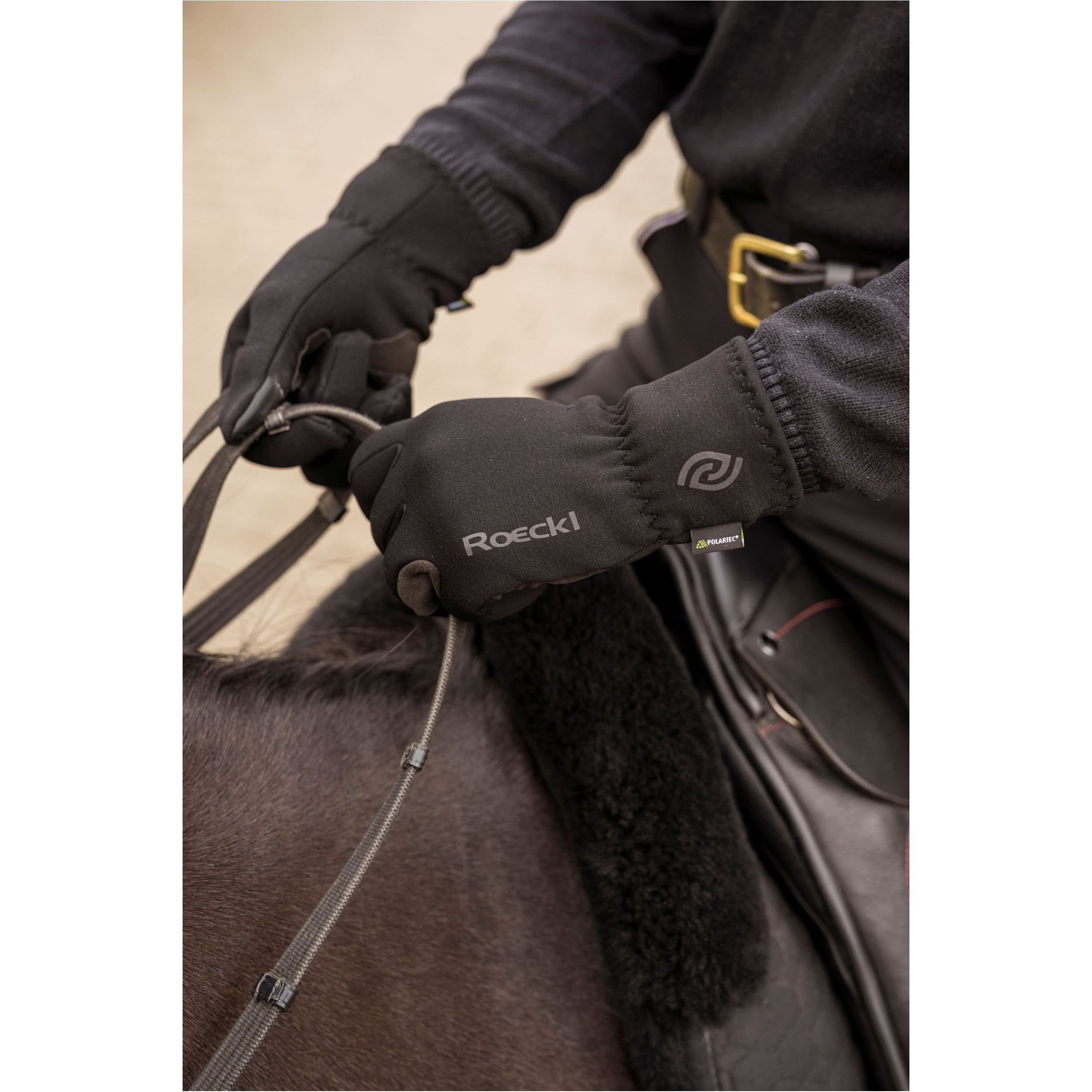 Winter Reithandschuhe WIDNES black