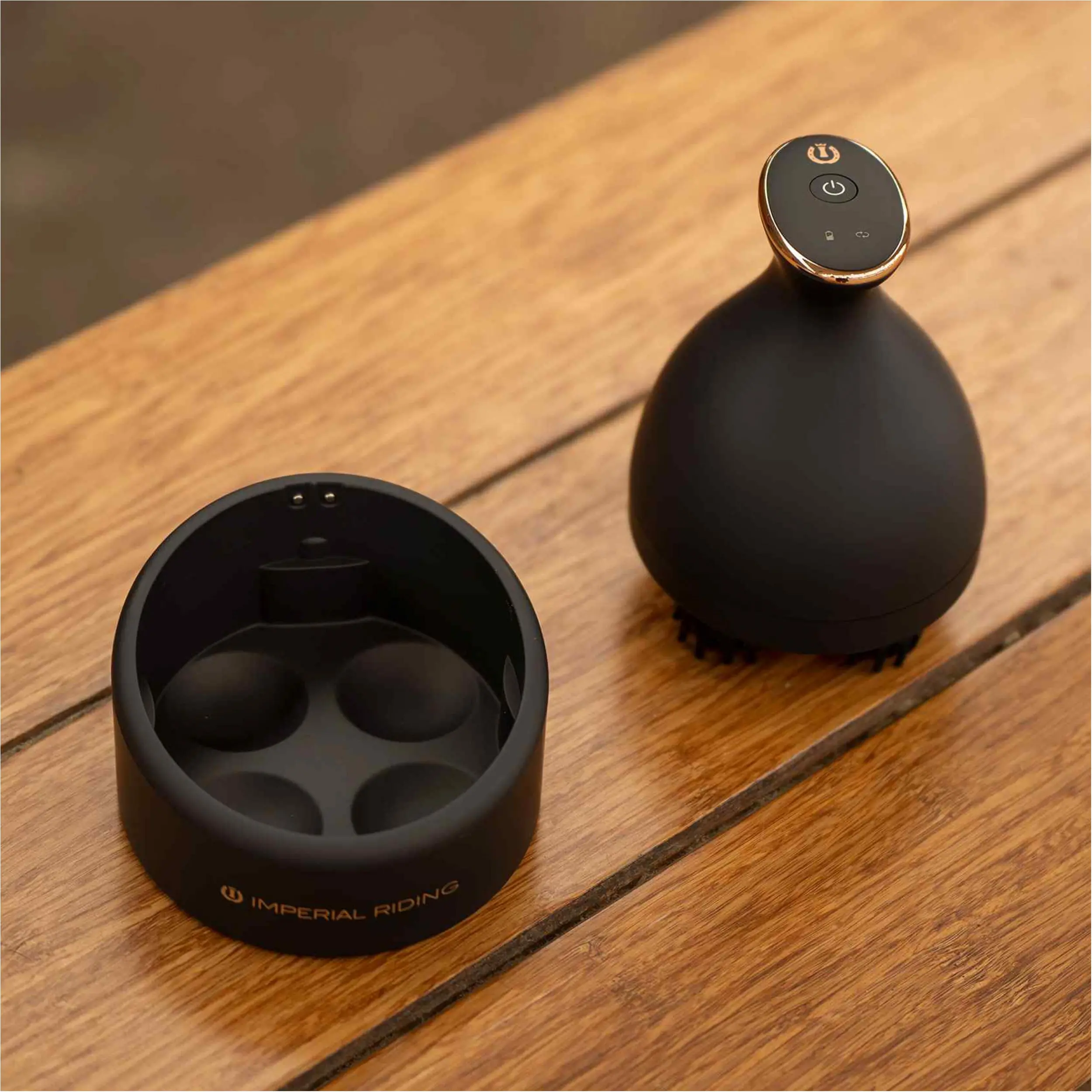 Entspannungsbürste Grooming & Relaxation IRHVolta schwarz