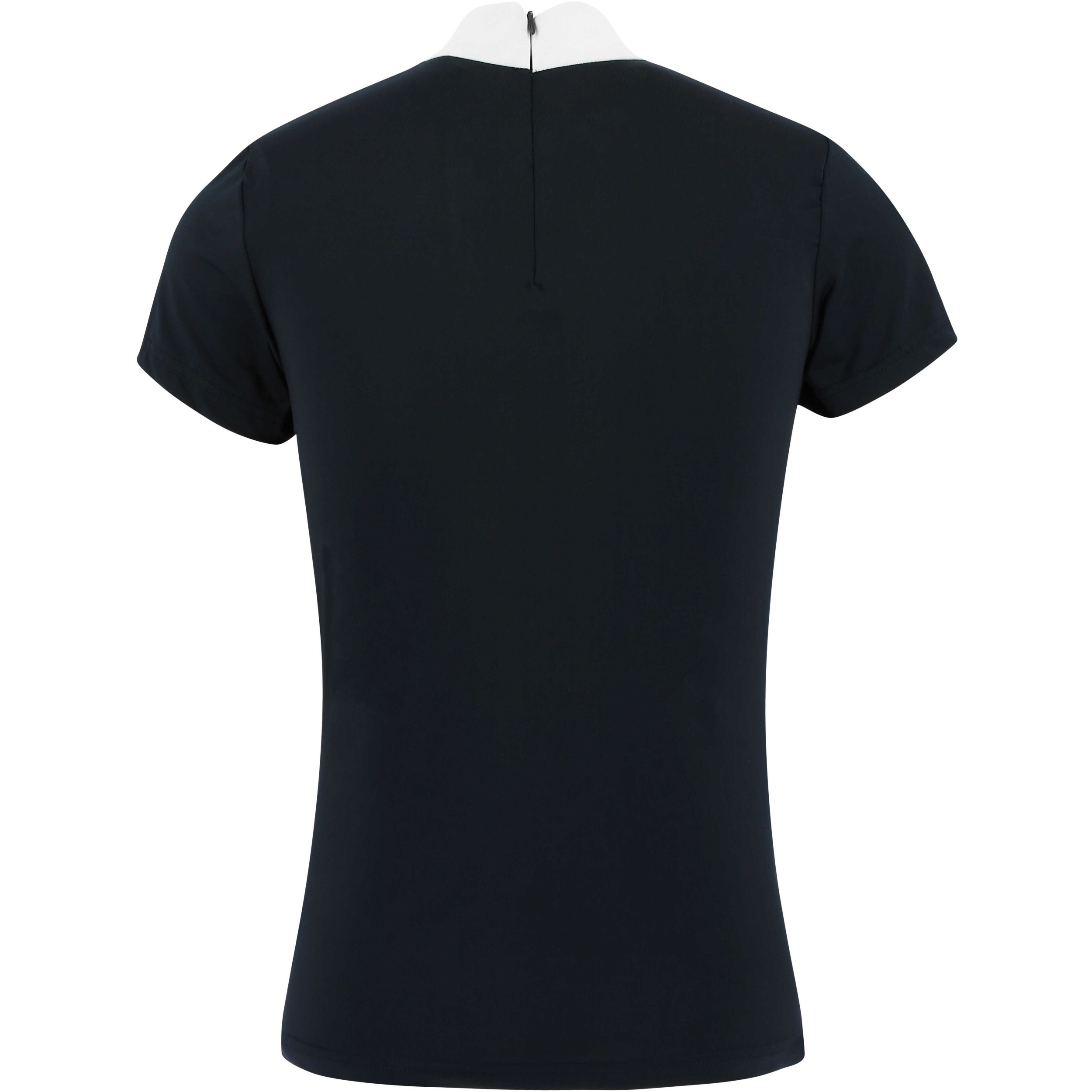 Damen Turnierpolo mit Strassverzierung DORLA navy Damen Turnierpolo mit Strassverzierung DORLA navy