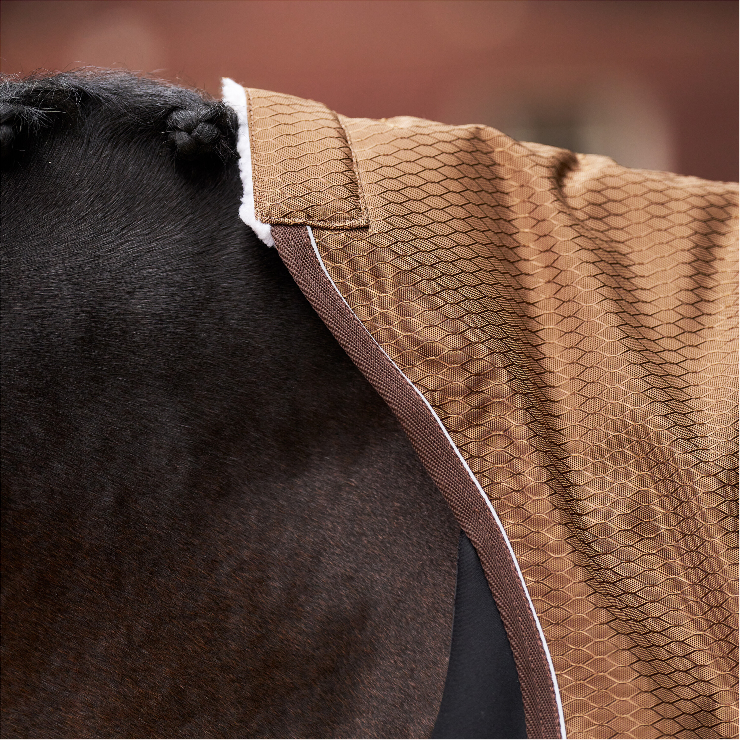 Outdoordecke Halsteil (abnehmbar) 1200D IRHSuper-Proof bronze