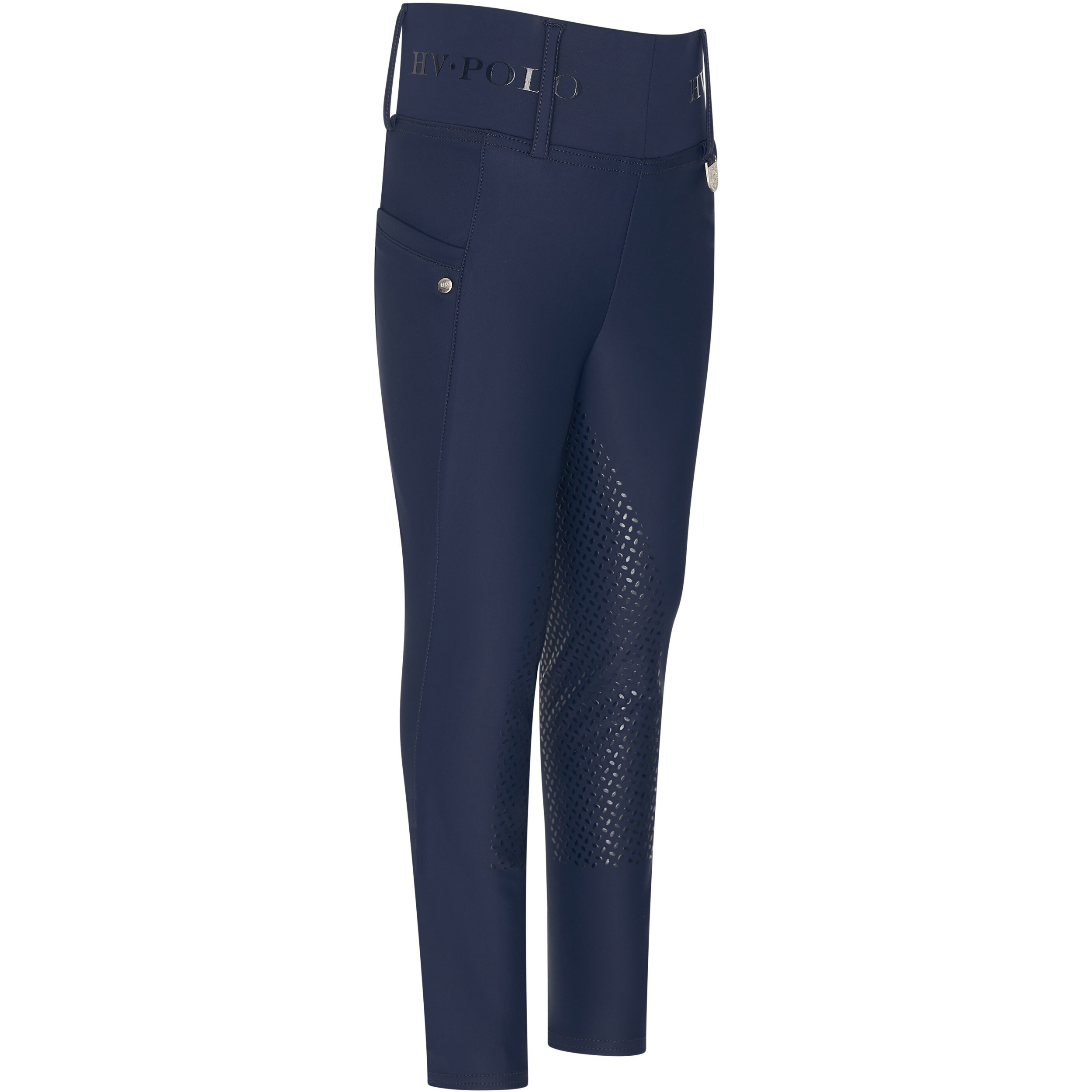 Kinder Reitleggings HVPFavourite FullGrip navy
