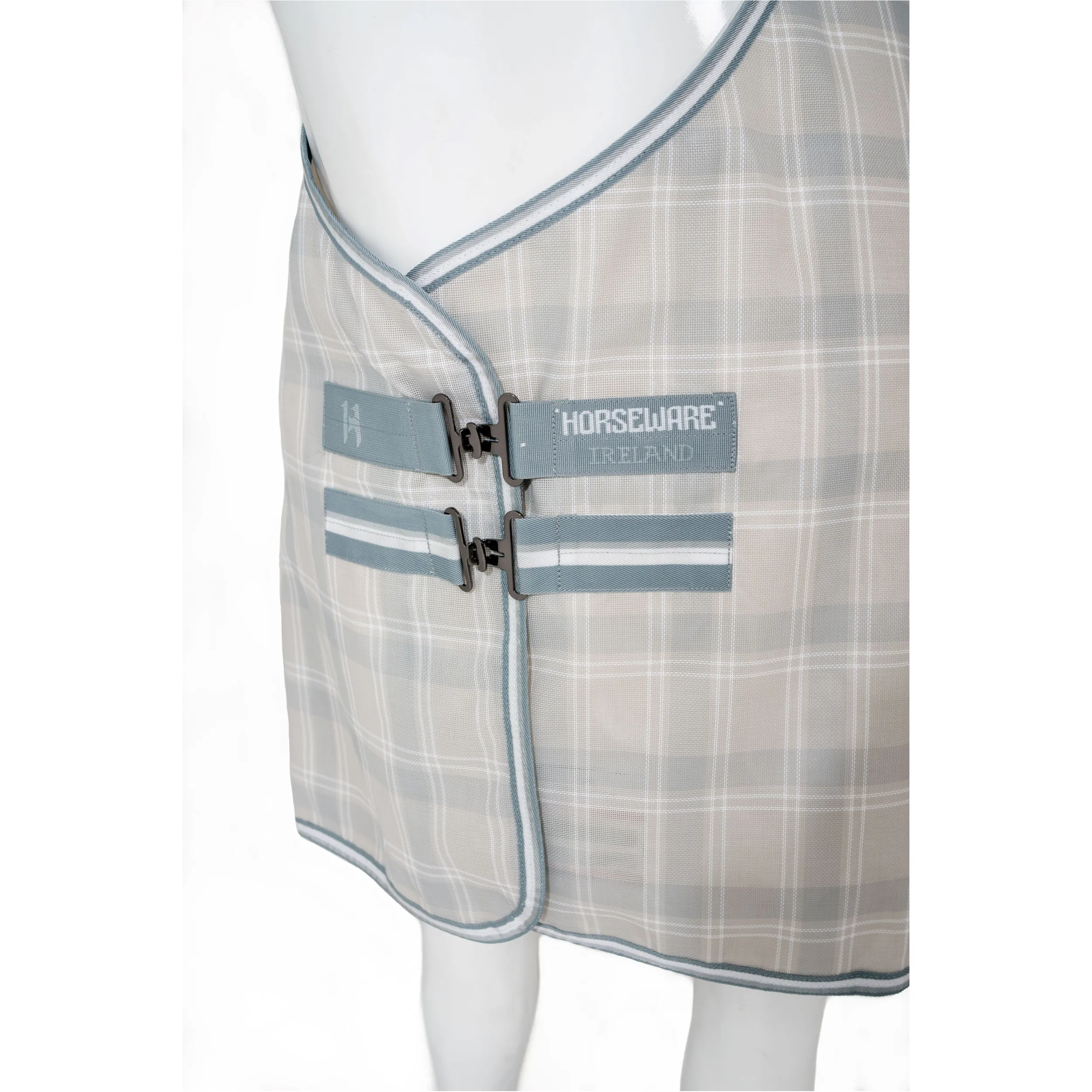 Fliegendecke mit Halsteil (abnehmbar) NEWMARKET Plus Fly Sheet witney charcoal