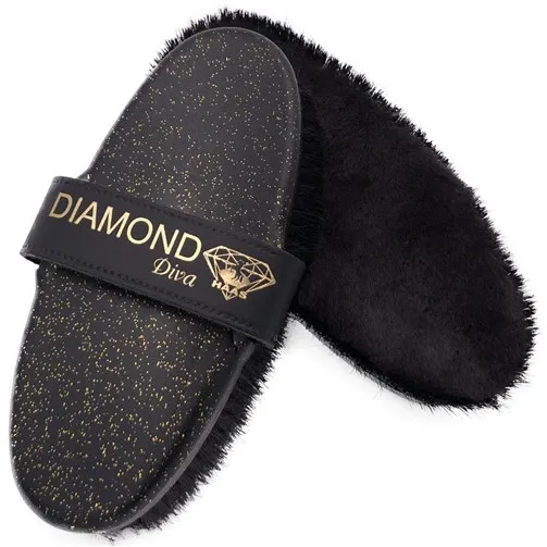 Bürste Kardätsche DIAMOND DIVA schwarz