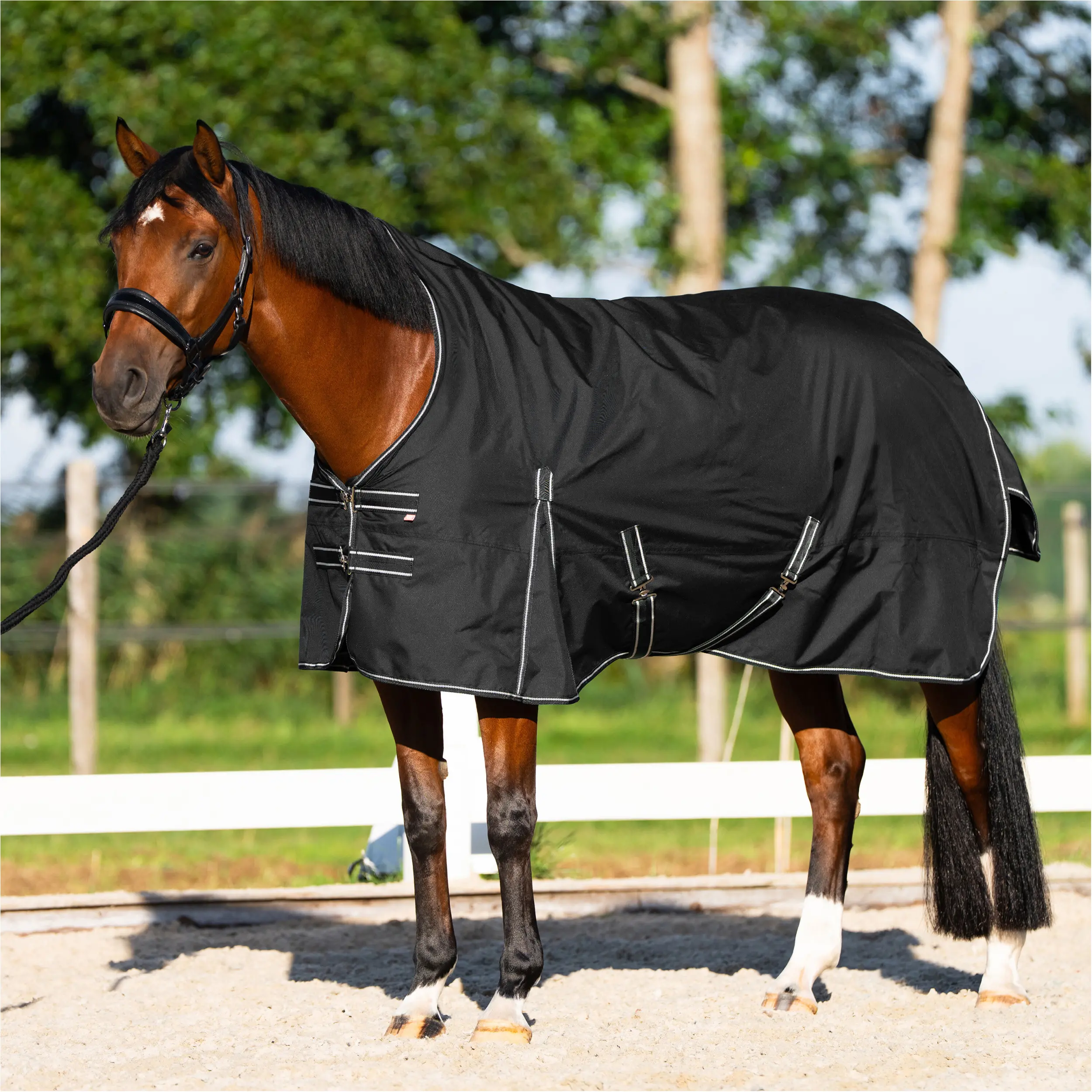 Outdoordecke High Neck 600D IRHBasic schwarz