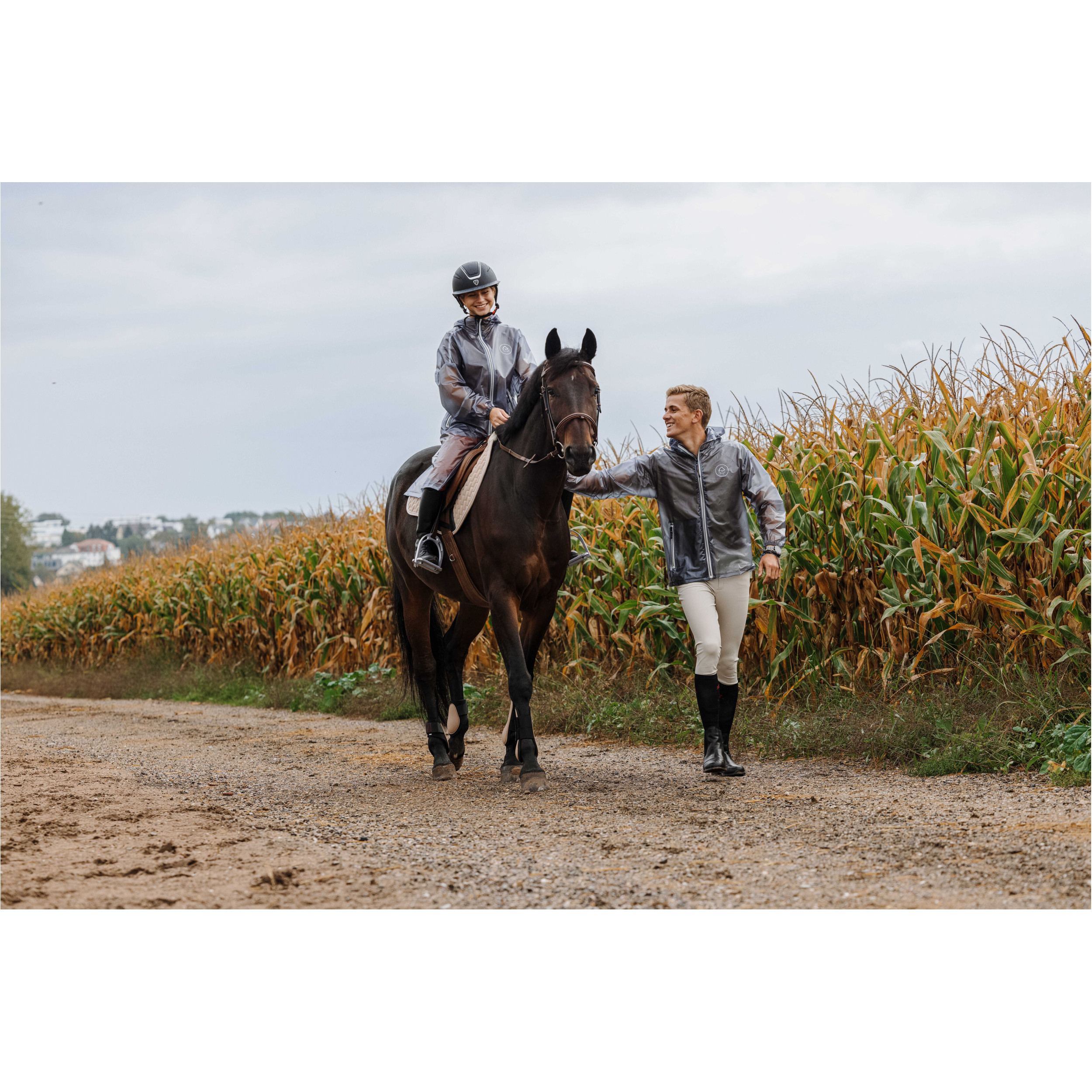 Damen Regenmantel ORIGINALS HANOI grau