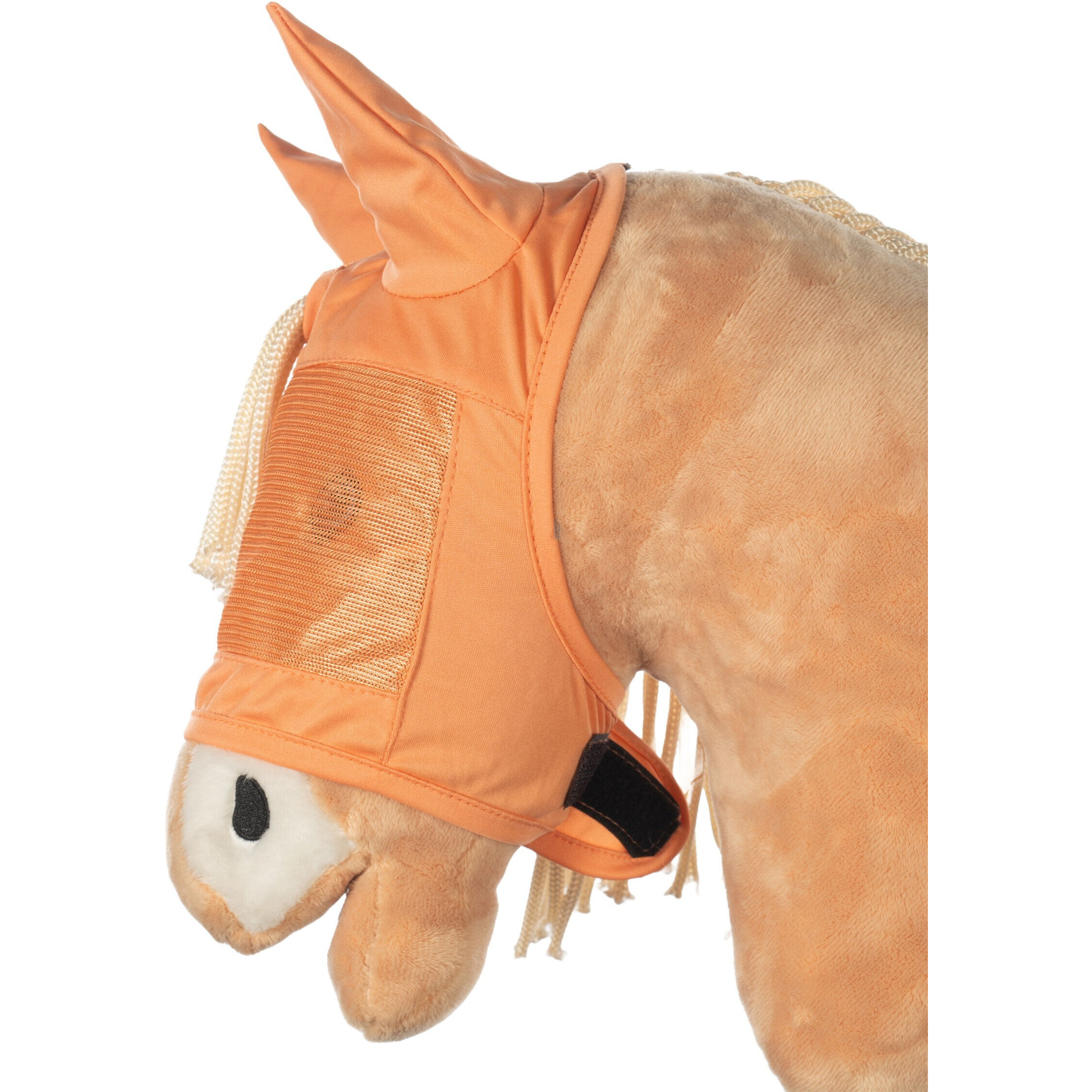 Fliegenschutzmaske HOBBY HORSING orange