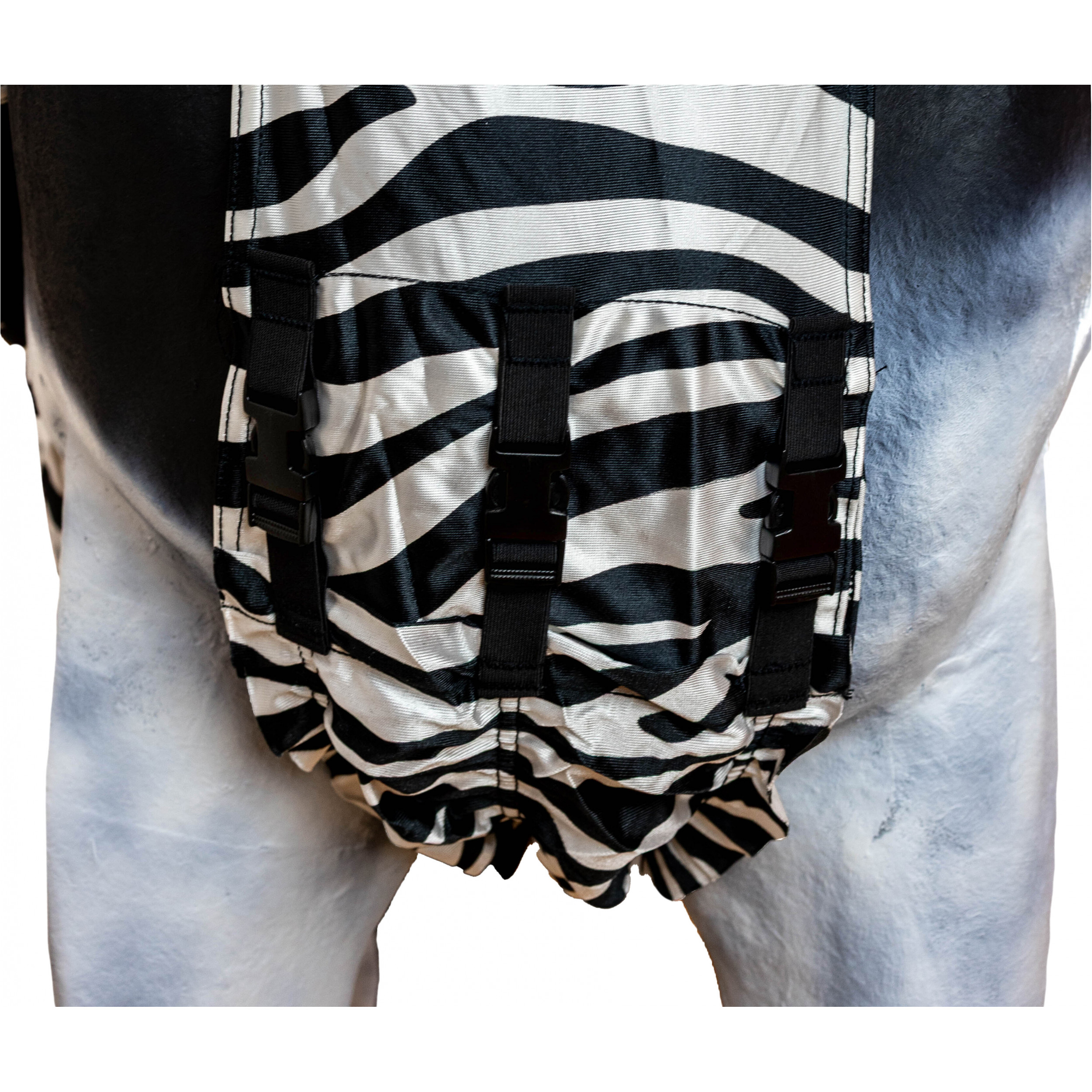 Ekzemerdecke ZEBRA schwarz/weiß