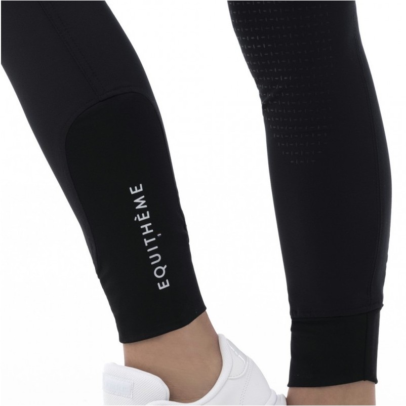 Damen Reithose Silikon Kniebesatz GIZELschwarz