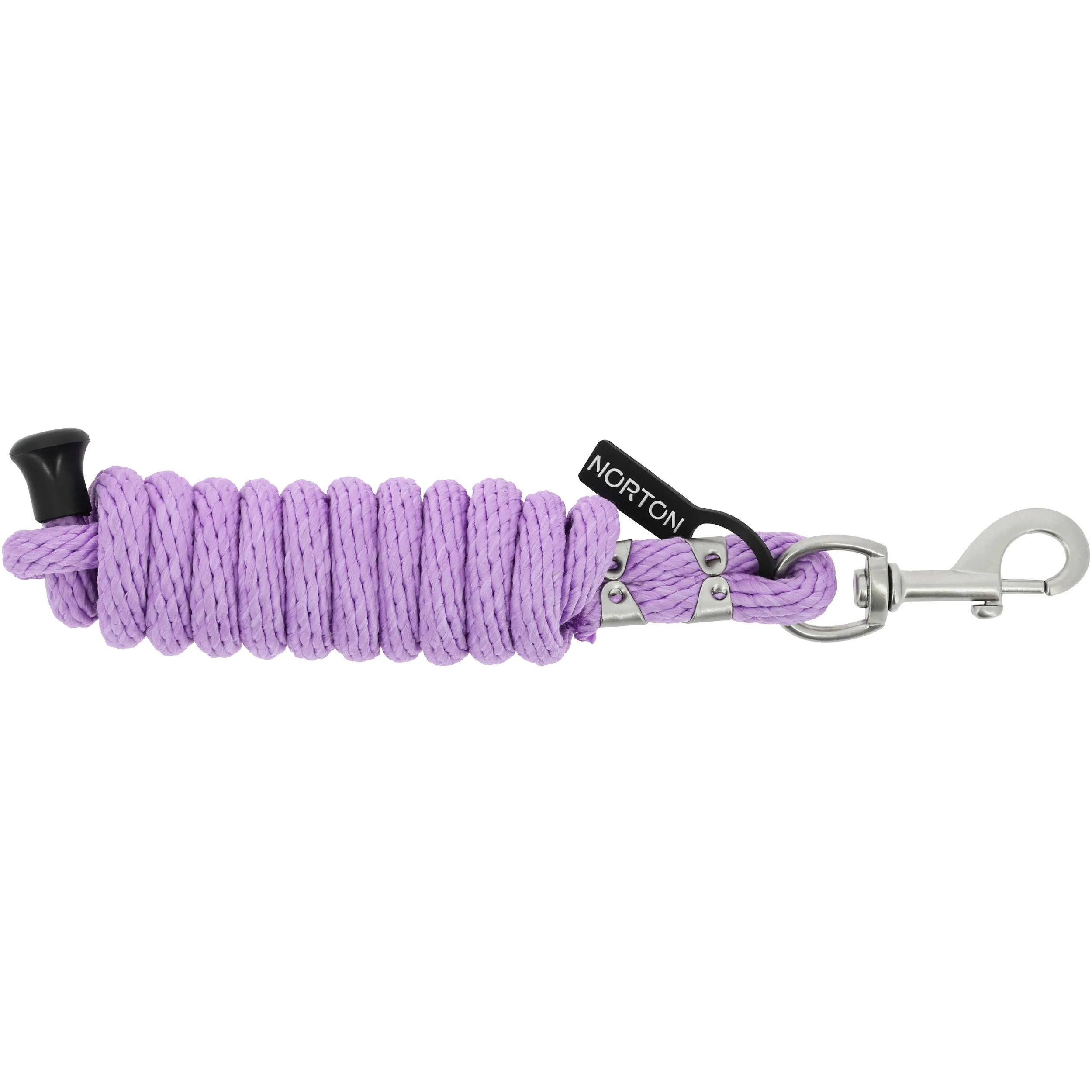 Anbindestrick mit Karabiner NACRE violett 200cm
