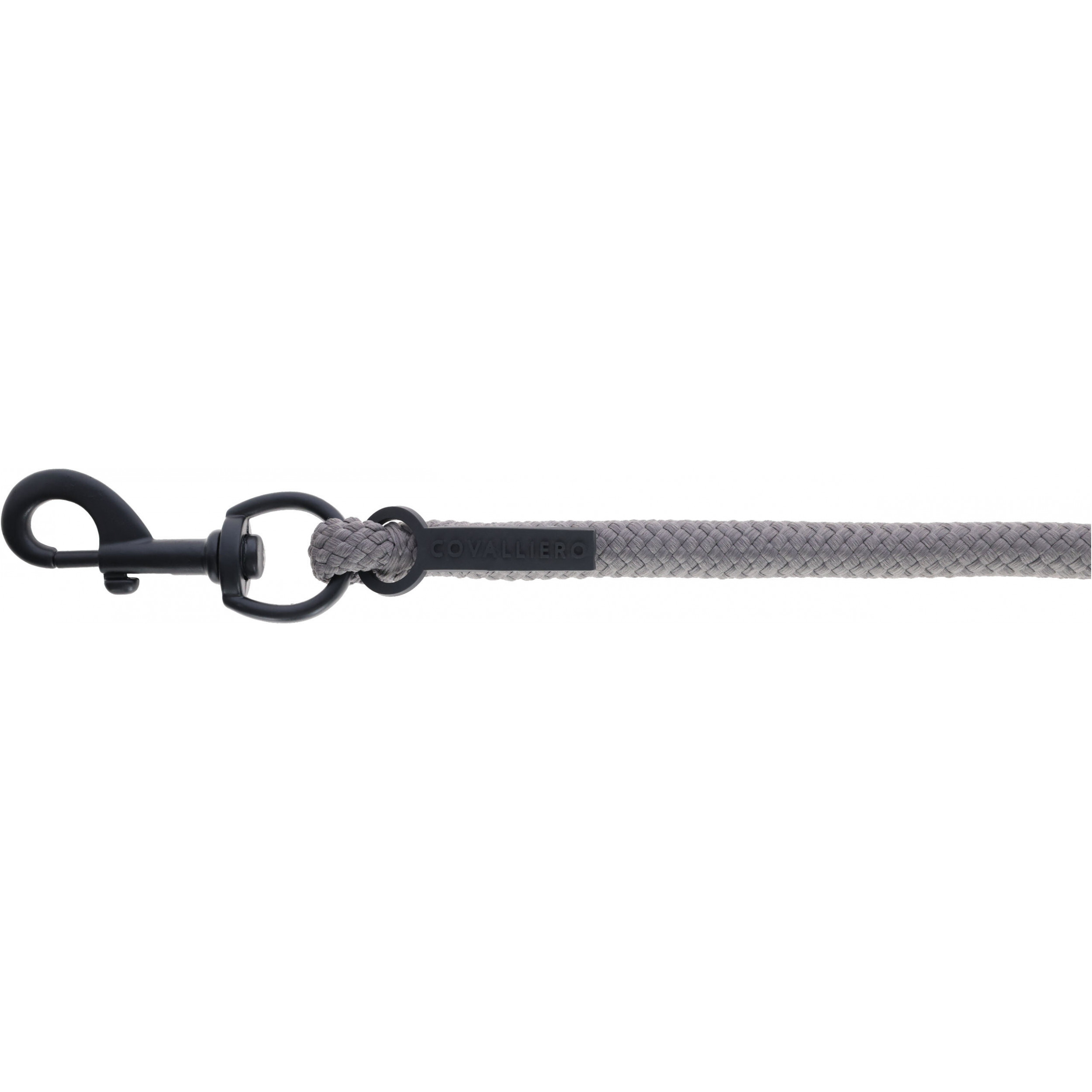 Führstrick mit Karabinerhaken H/W 2025 steel grey Führstrick mit Karabinerhaken H/W 2025 steel grey