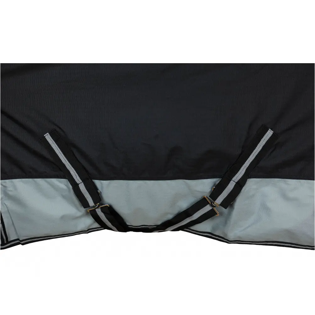 Weidedecke Polarfleece 600D BASICLINE schwarz/grau