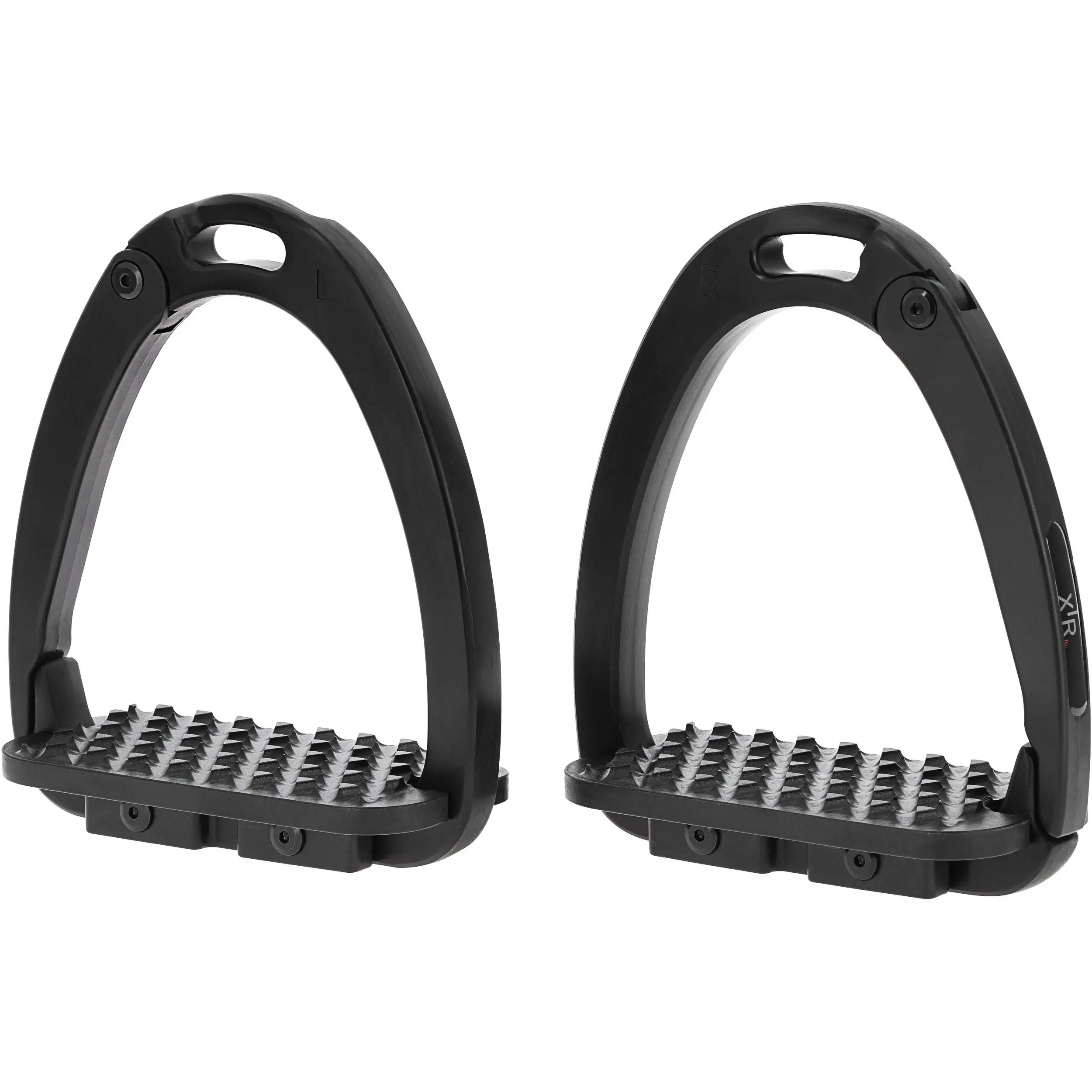 Sicherheitssteigbügel schwarz matt 12cm