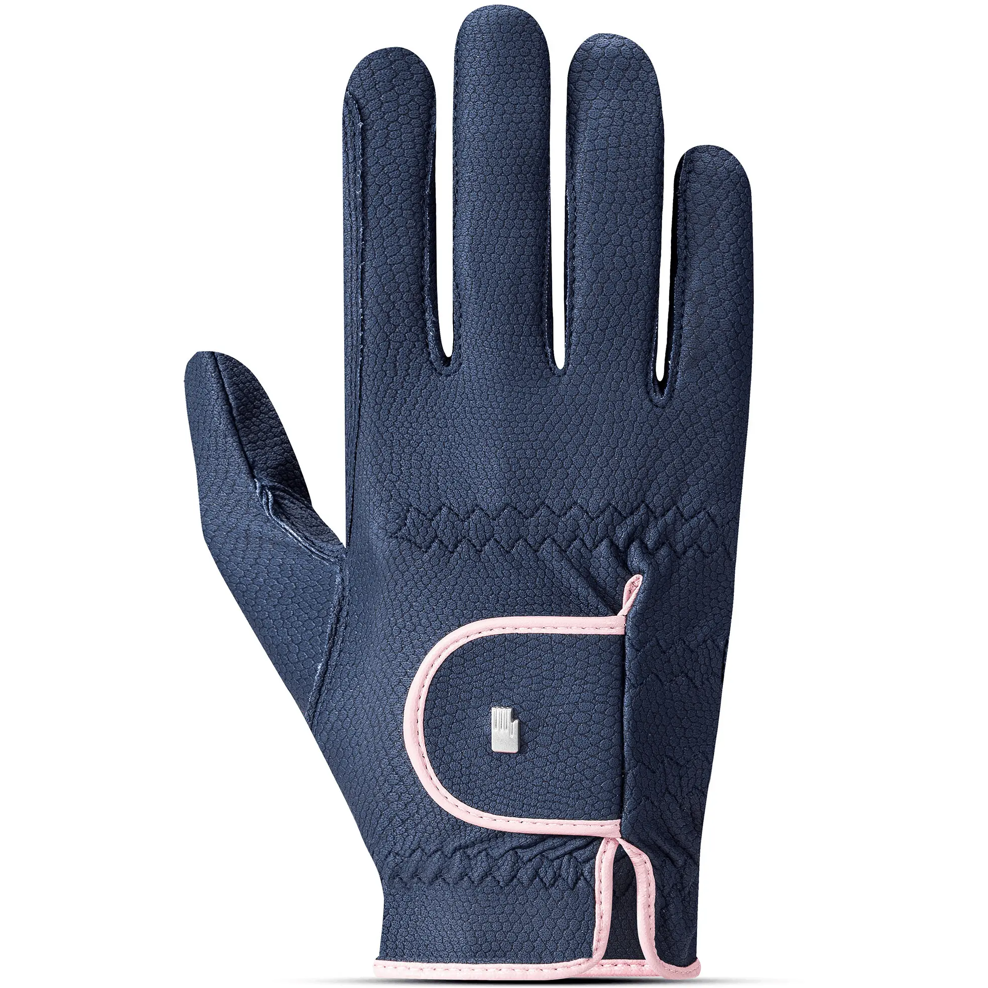 Damen Reithandschuhe LONA navy/vintage pink