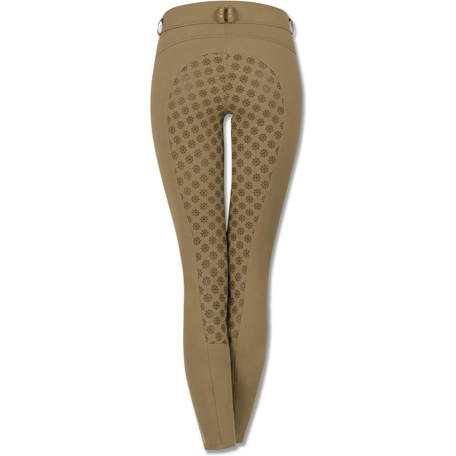 Winter Damen Reithose Silikon Vollbesatz CLAIRE camel