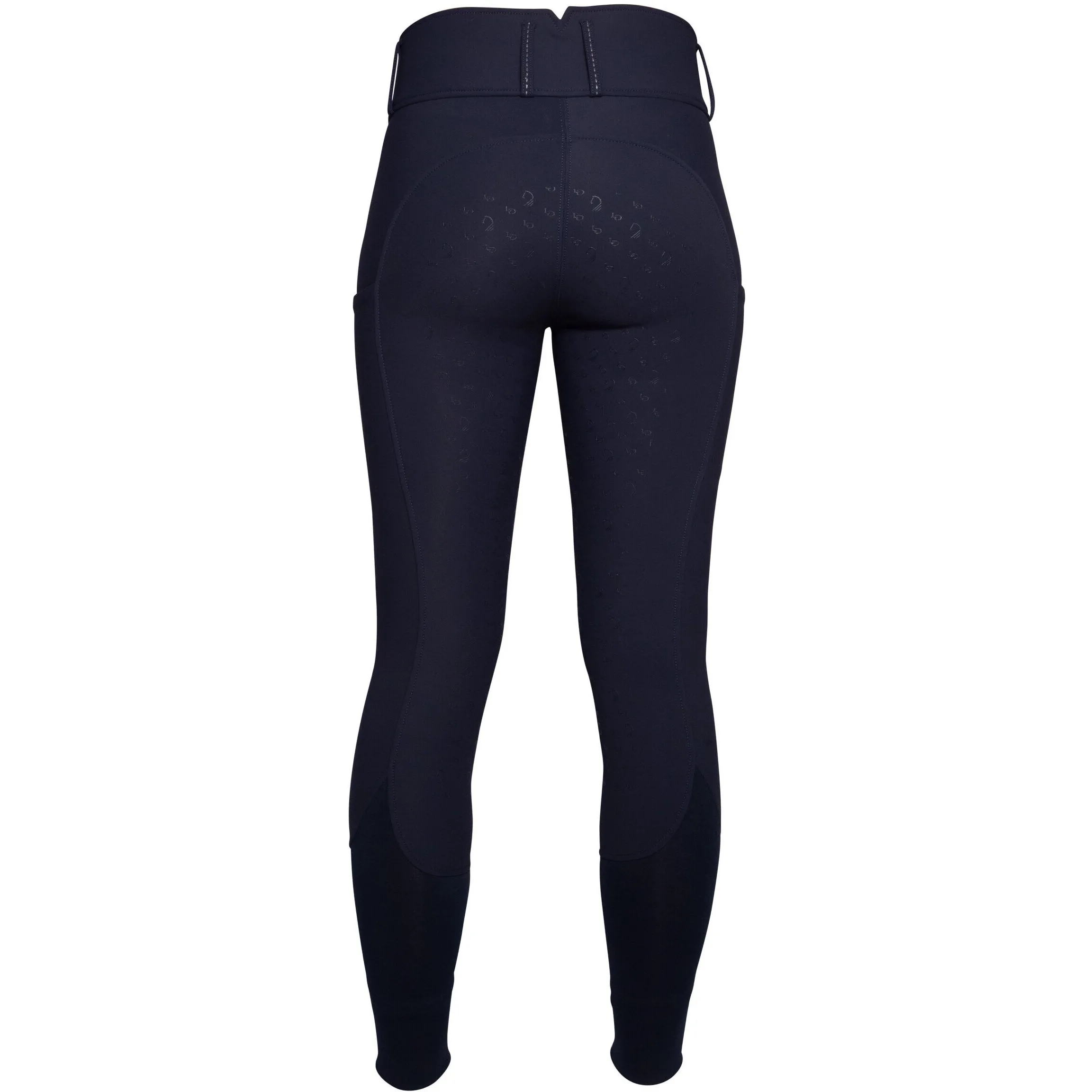 Damen Reithose Silikon Kniebesatz AREZZO dunkelblau