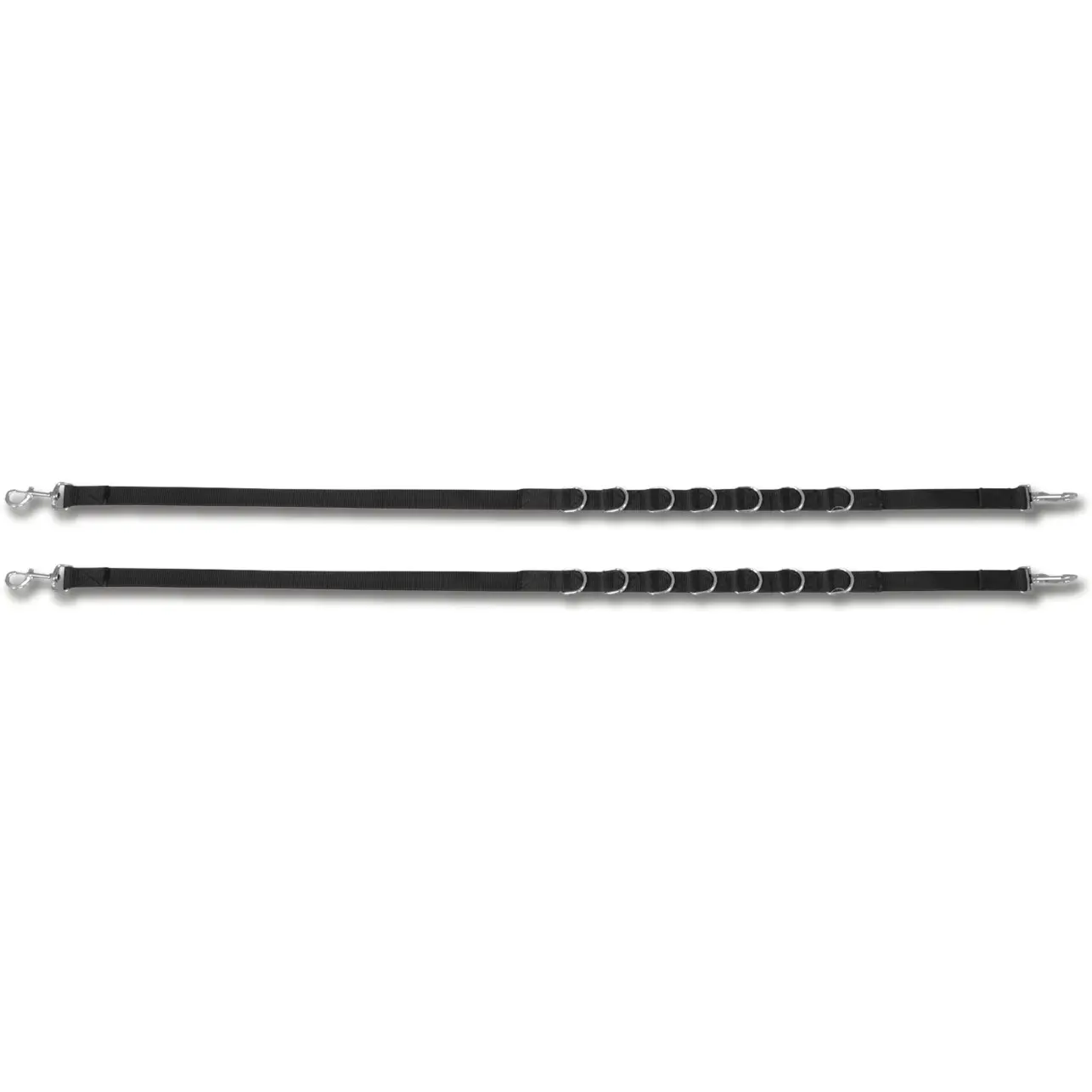 Ausbindezügel Nylon schwarz
