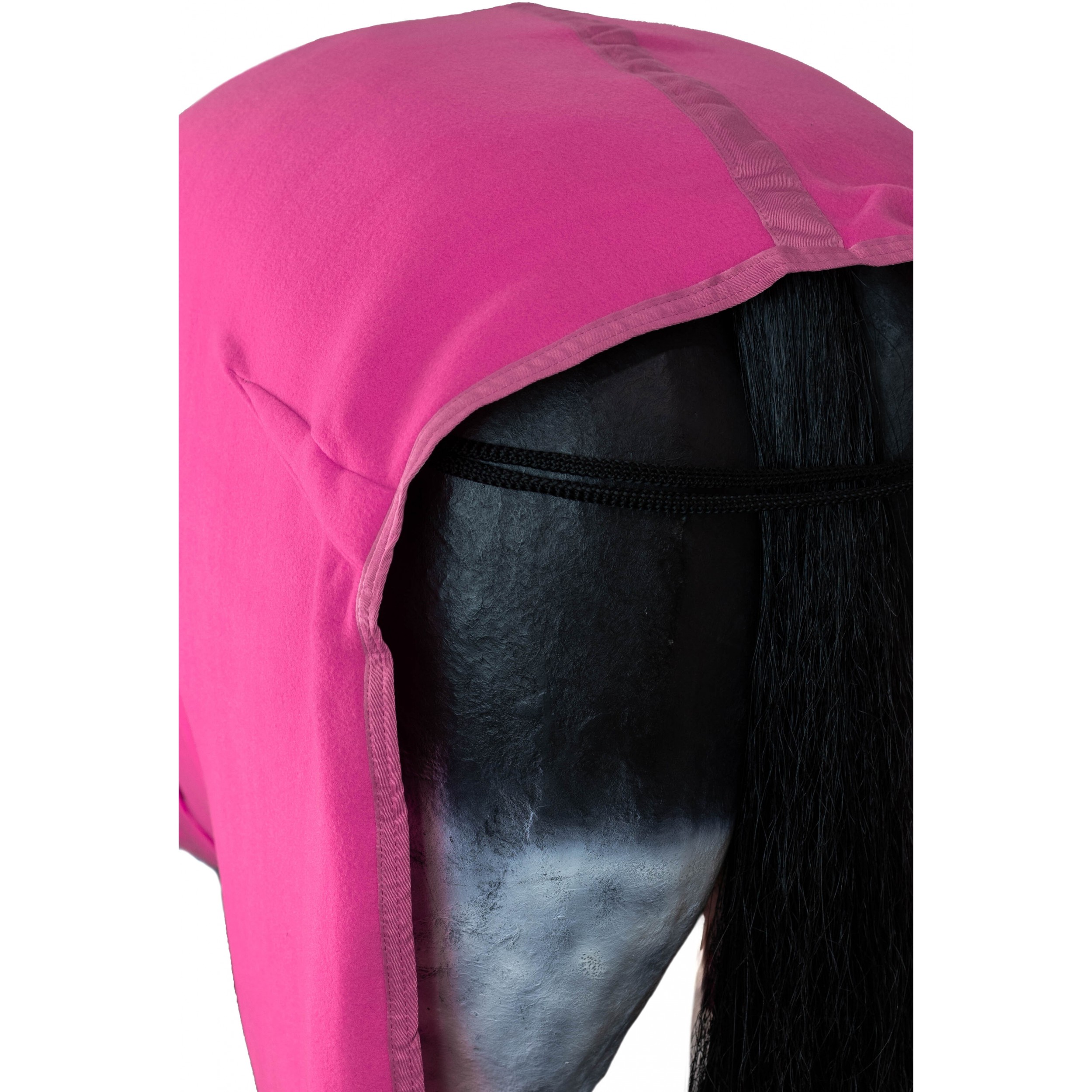 Abschwitzdecke mit Kreuzgurt BASICLINE neon pink