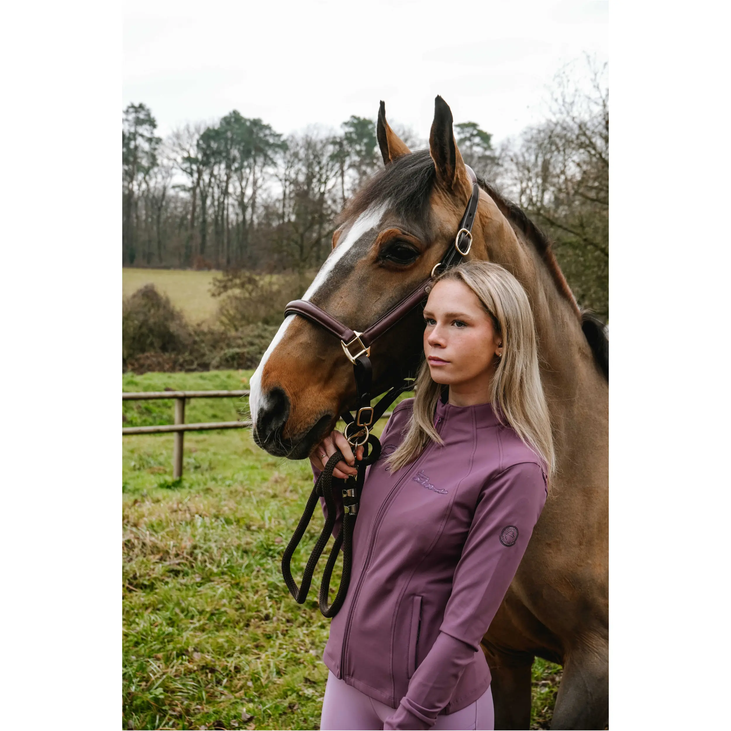 Damen Softshelljacke Je t'aime EK-ILONA violett