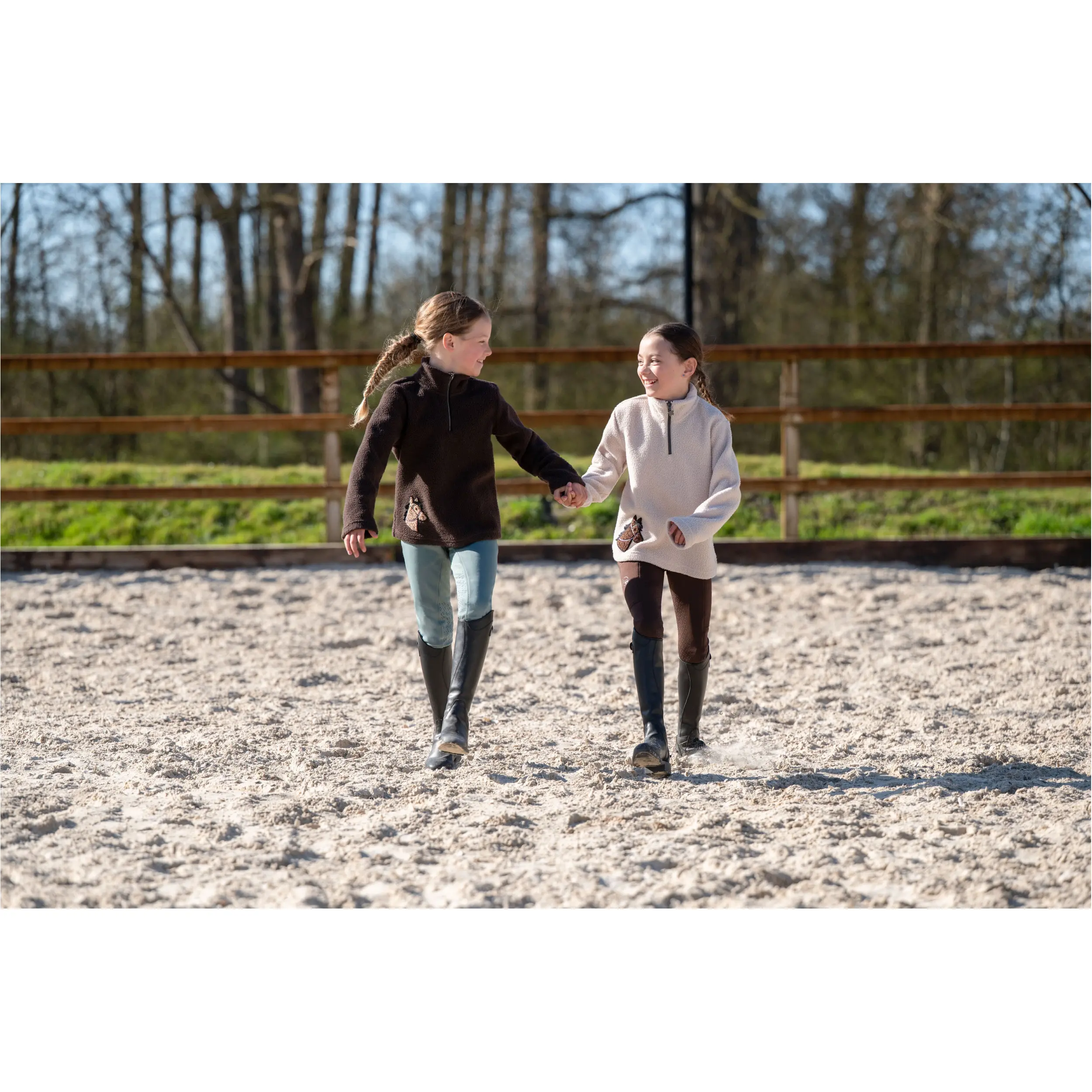 Kinder Pullover MIA beige
