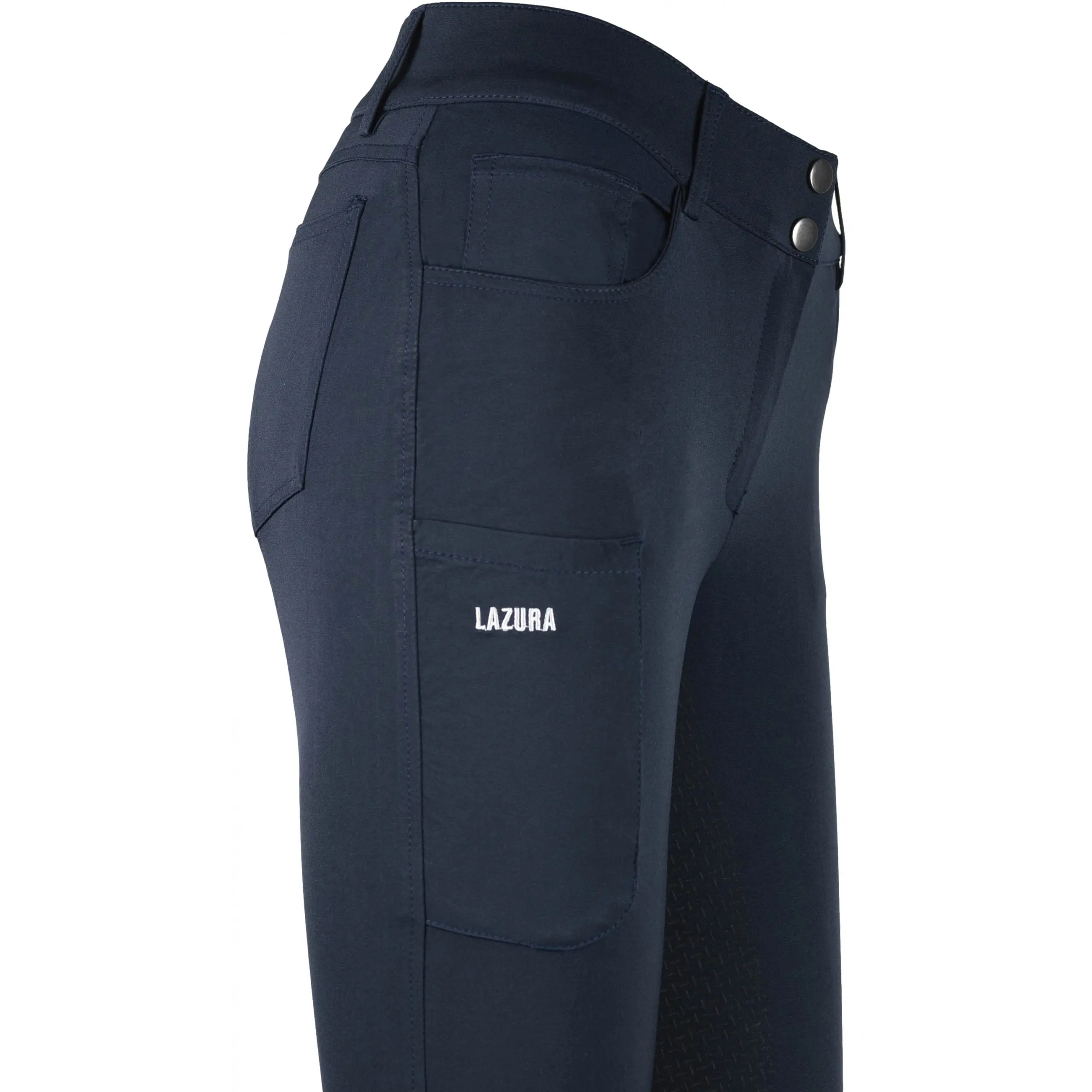 Damen Reithose Silikon Vollbesatz PIA dunkelblau