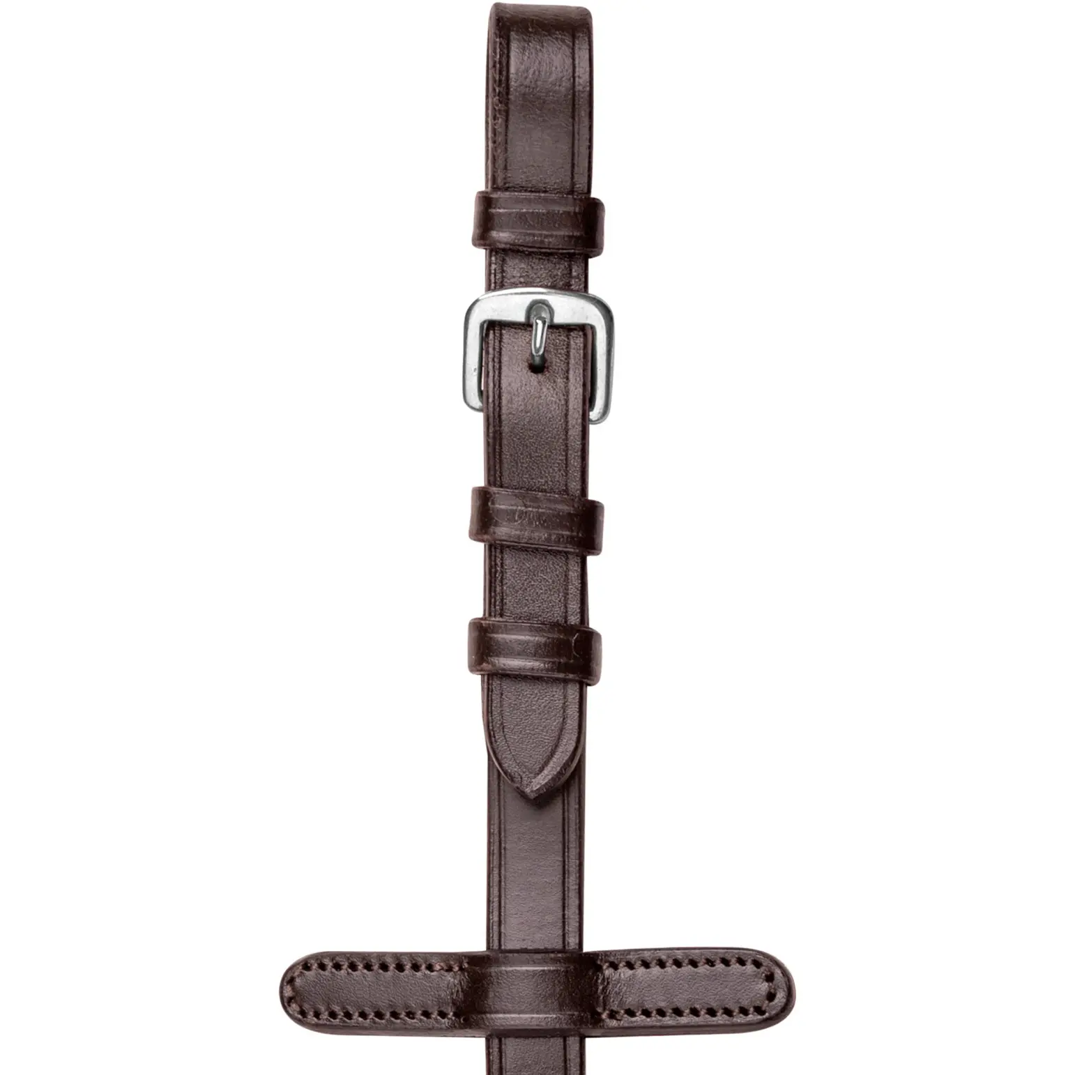 Gummizügel mit Gummistegen braun