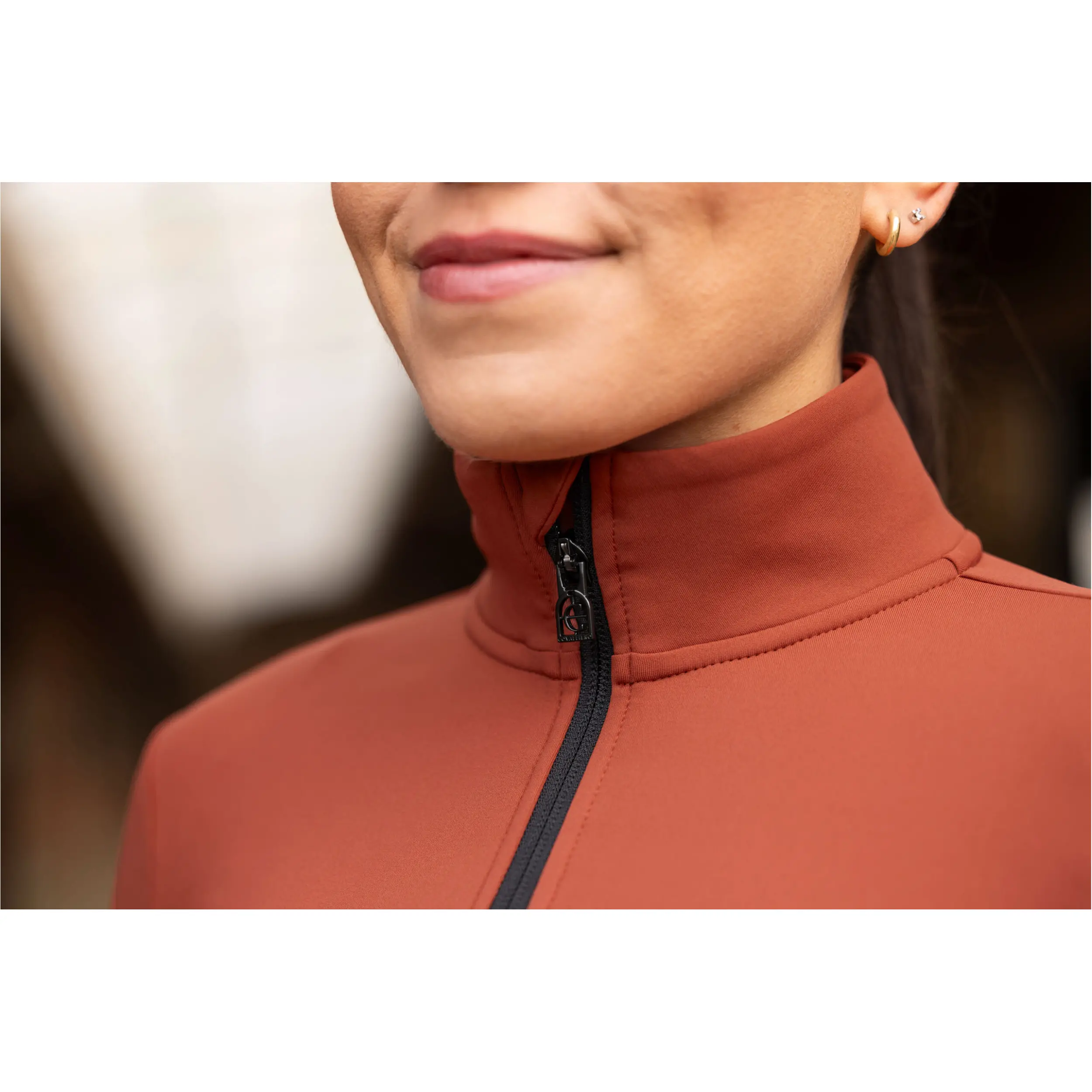 Damen Trainingsjacke H/W 2025 rust
