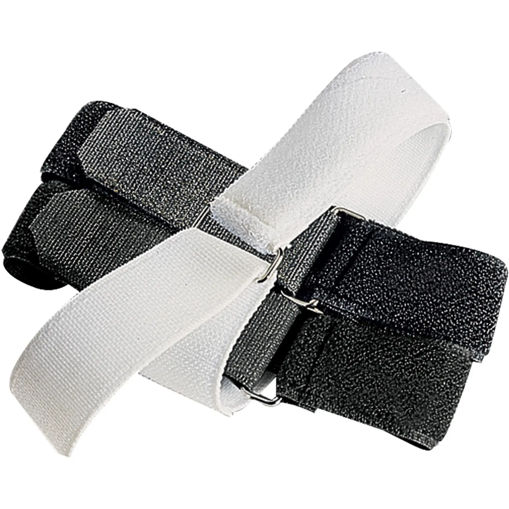 Klettband für Bandagen elastisch schwarz