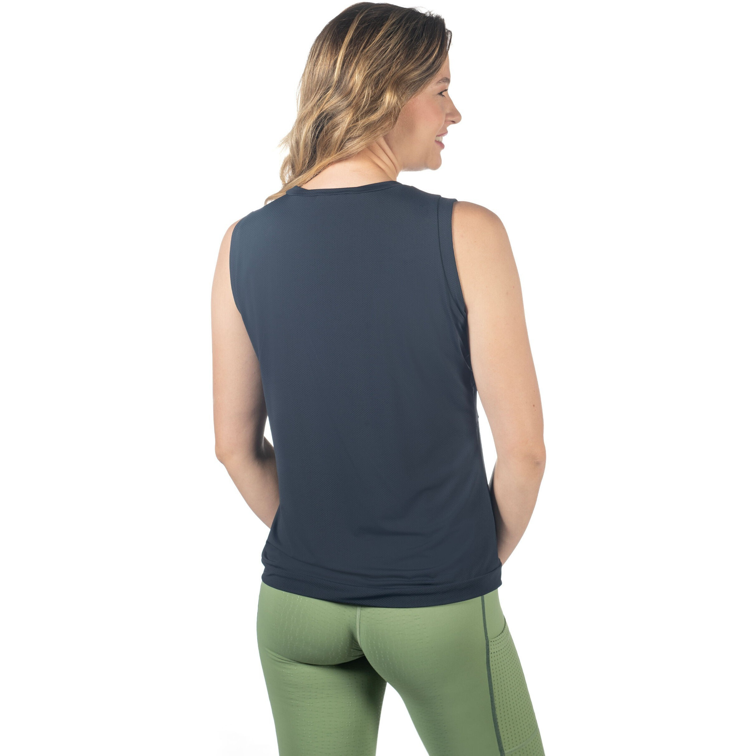 Damen Top MILA dunkelblau