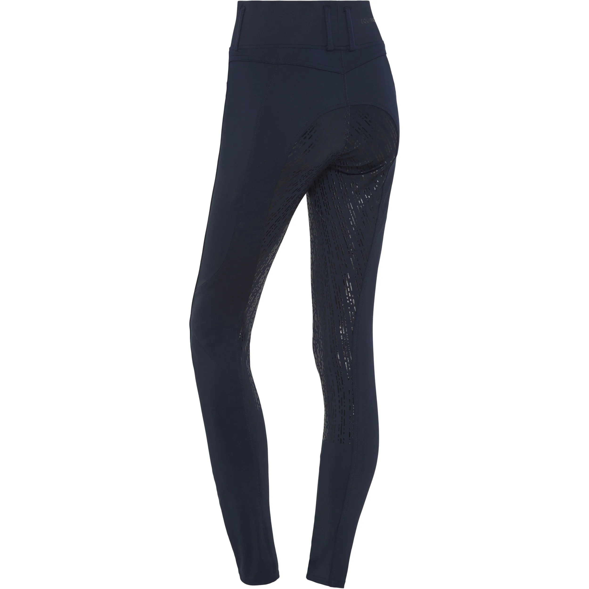 Kinder Reitleggings Silikon Vollbesatz KALEA navy