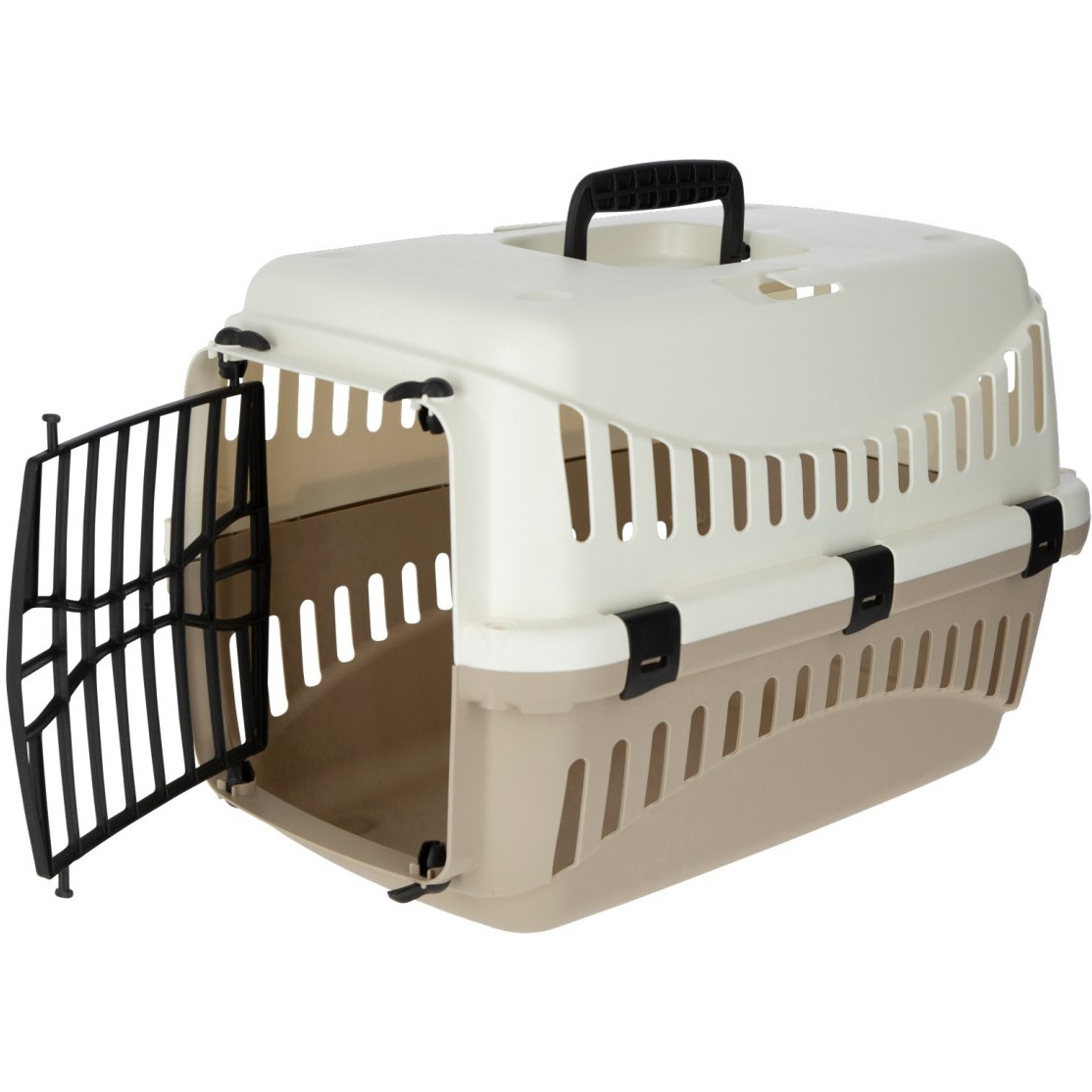 Transportbox EXPEDION taupe/creme 45x30x30cm