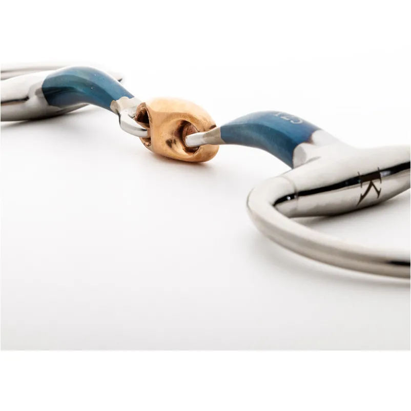 Olivenkopfgebiss doppelt gebrochen ERGONOMIC 14mm