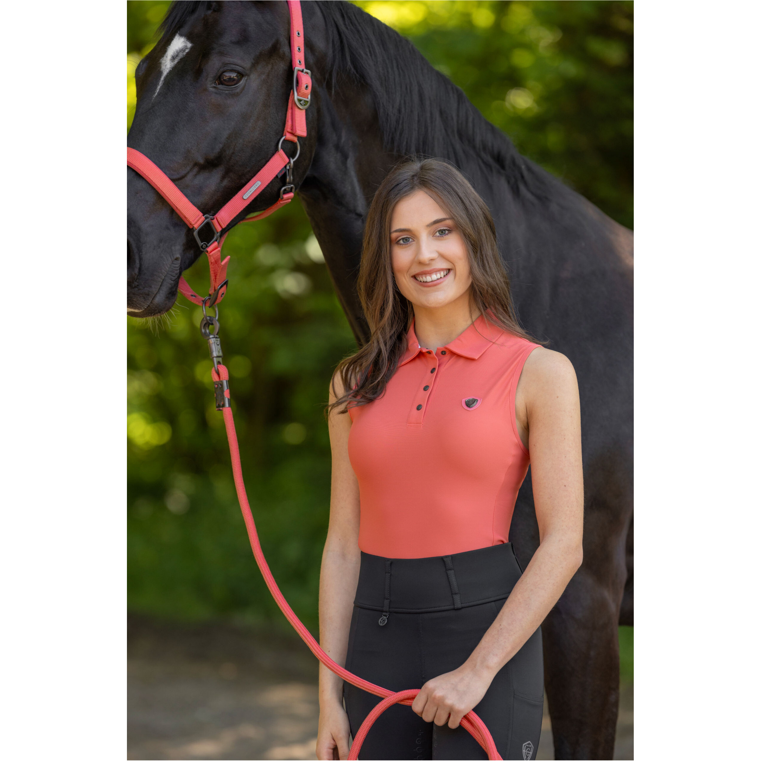 Damen Top F/S 2025 coral Damen Top F/S 2025 coral