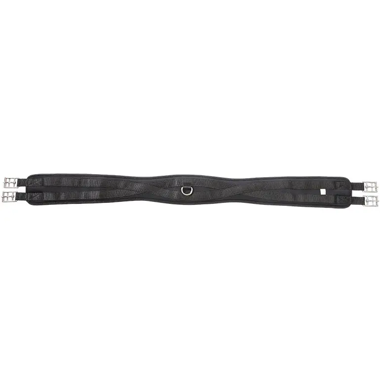Sattelgurt Memory mit Elast CLASSIC schwarz