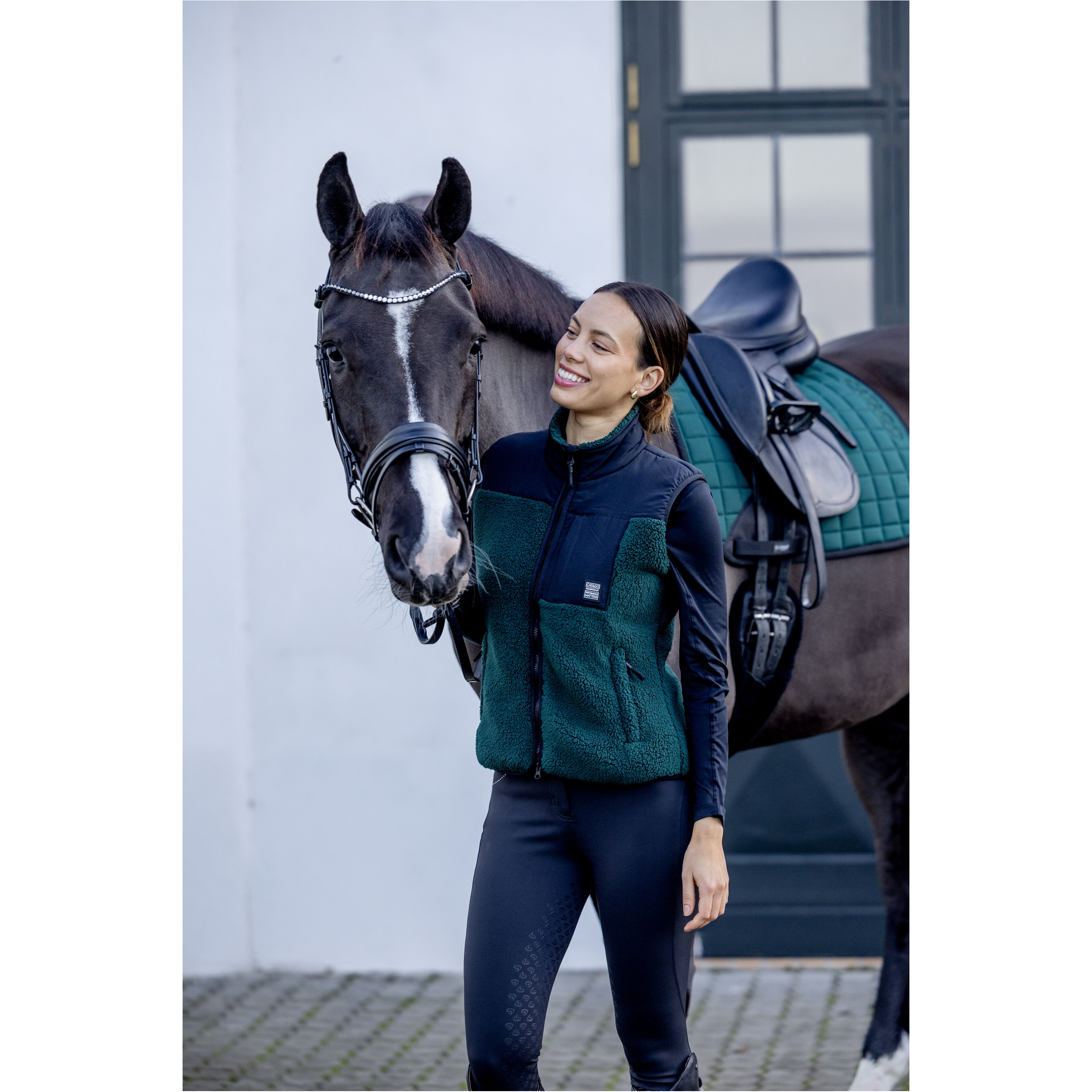 Damen Fleeceweste VINYA ponderosa pine