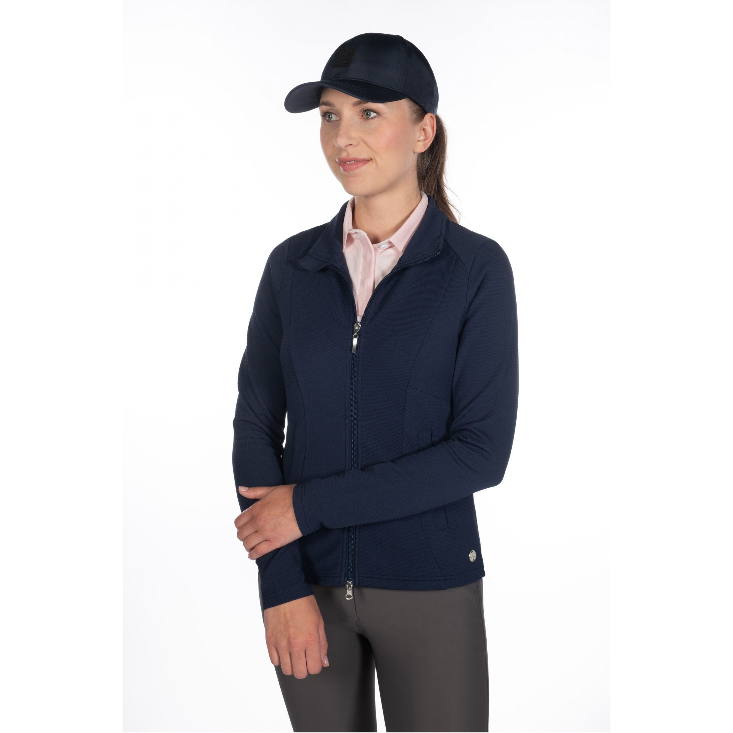 Damen Sweatjacke ALINA dunkelblau