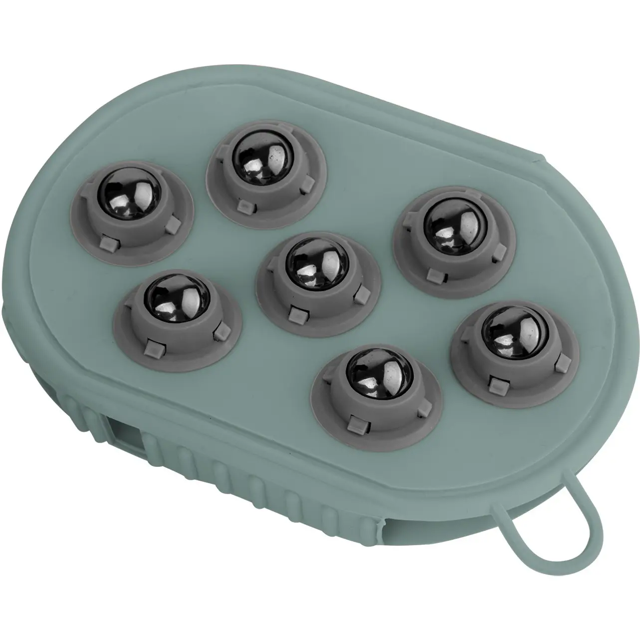 Massage- und Putzhandschuh mistel