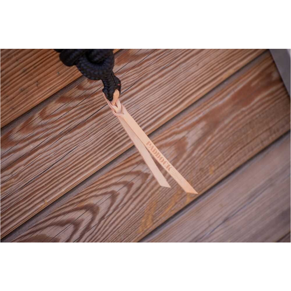 Präsentationsstrick mit Führkette schwarz 250cm