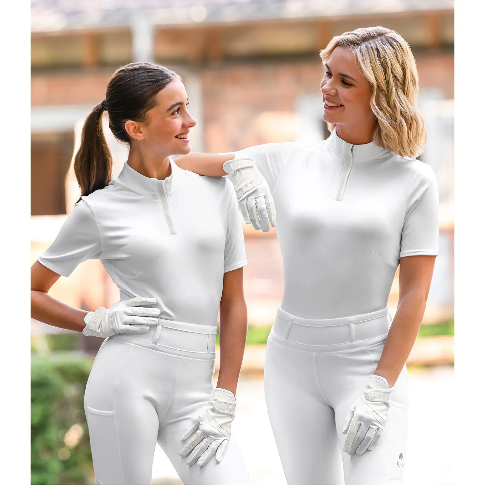 Damen Turniershirt BASIC weiß