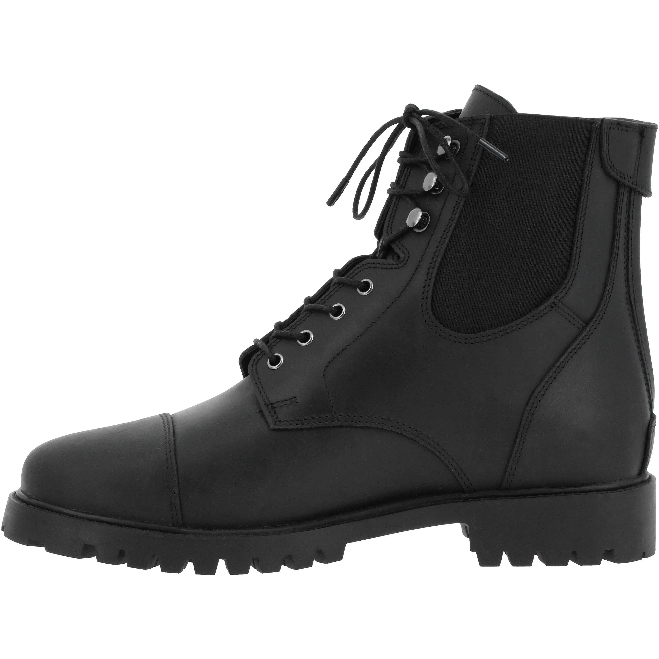 Reitstiefeletten mit Schnürsenkel & Zip VAUVERT Echtleder schwarz Reitstiefeletten mit Schnürsenkel & Zip VAUVERT Echtleder schwarz