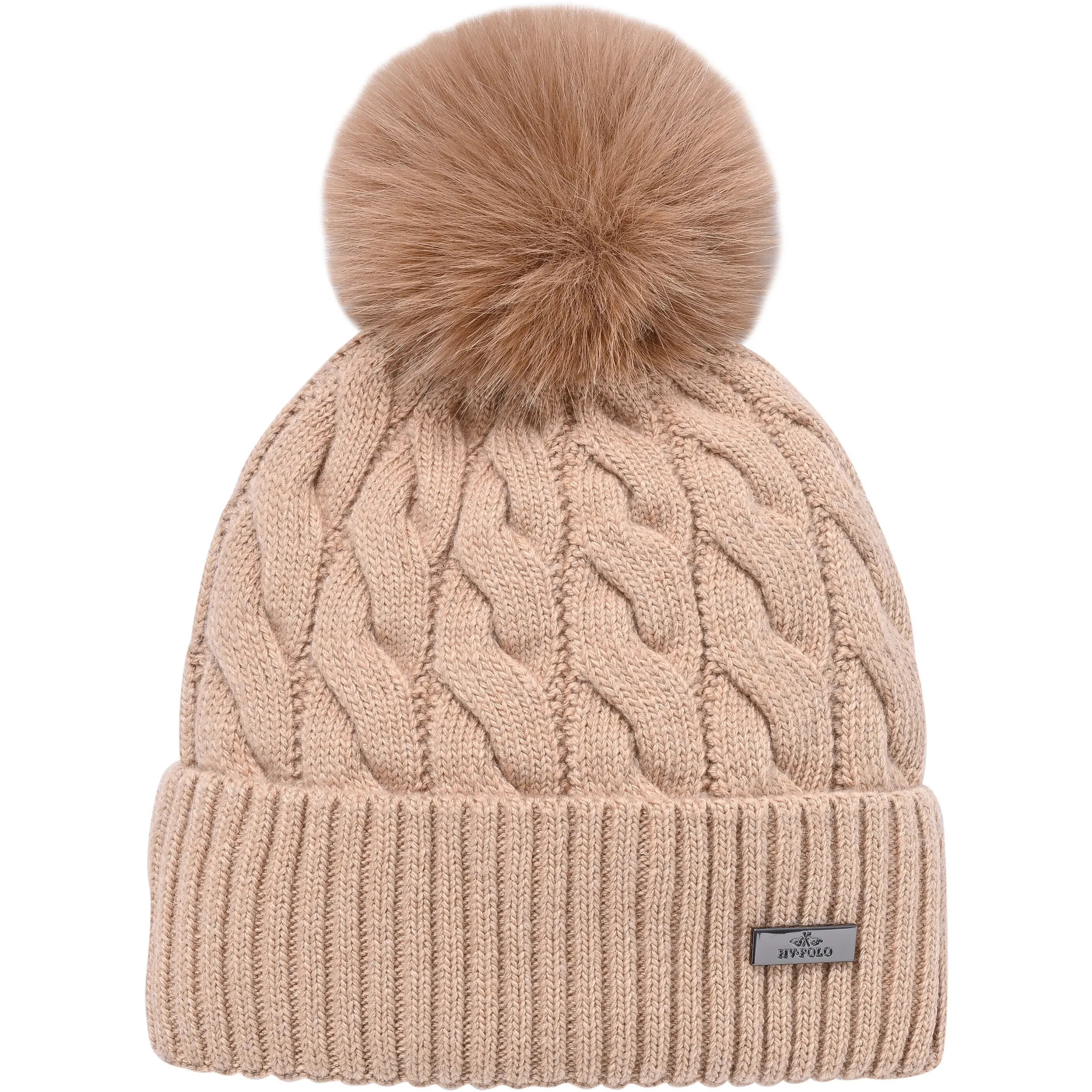 Damen Beanie HVPClaire champagne