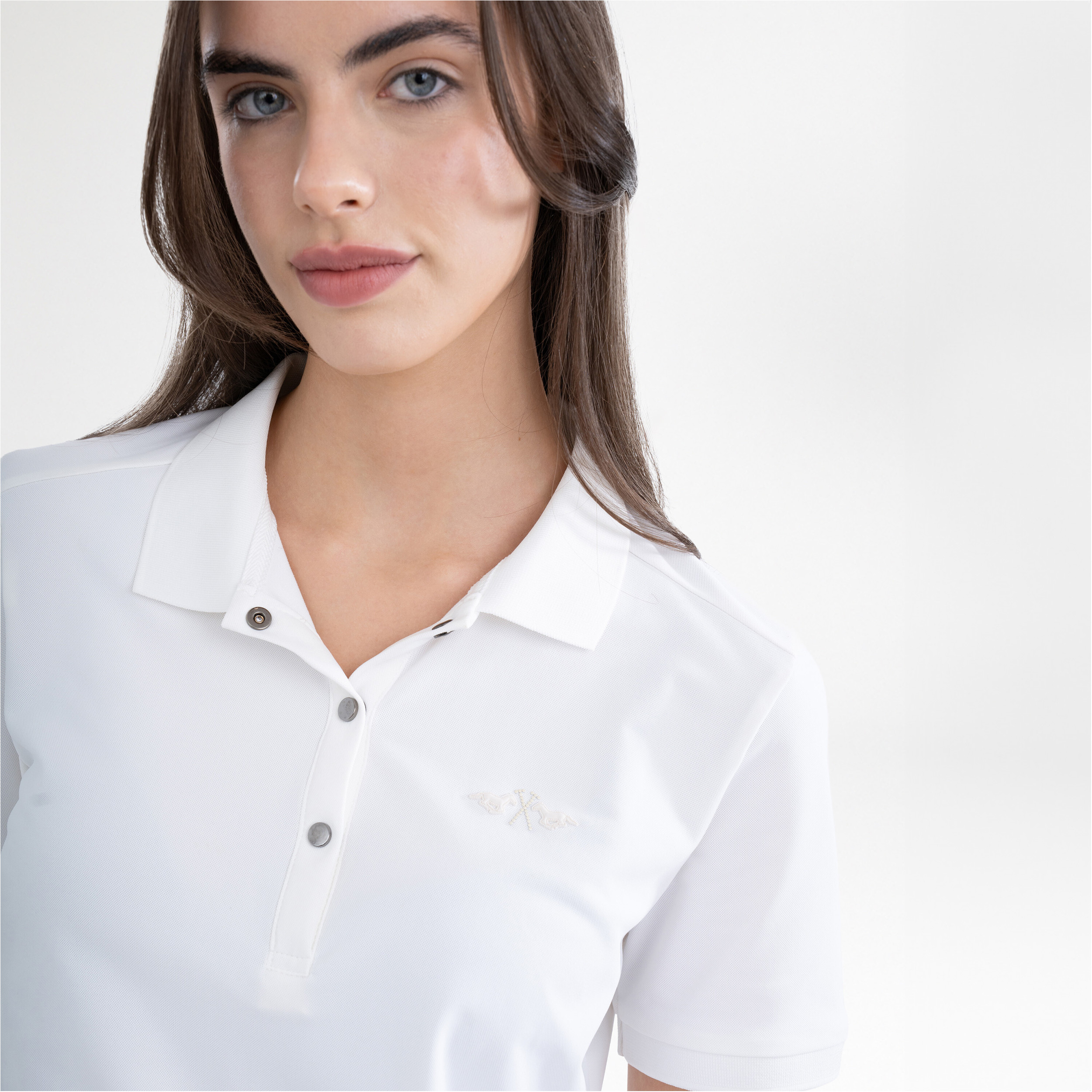 Damen Poloshirt HVPNorah weiß